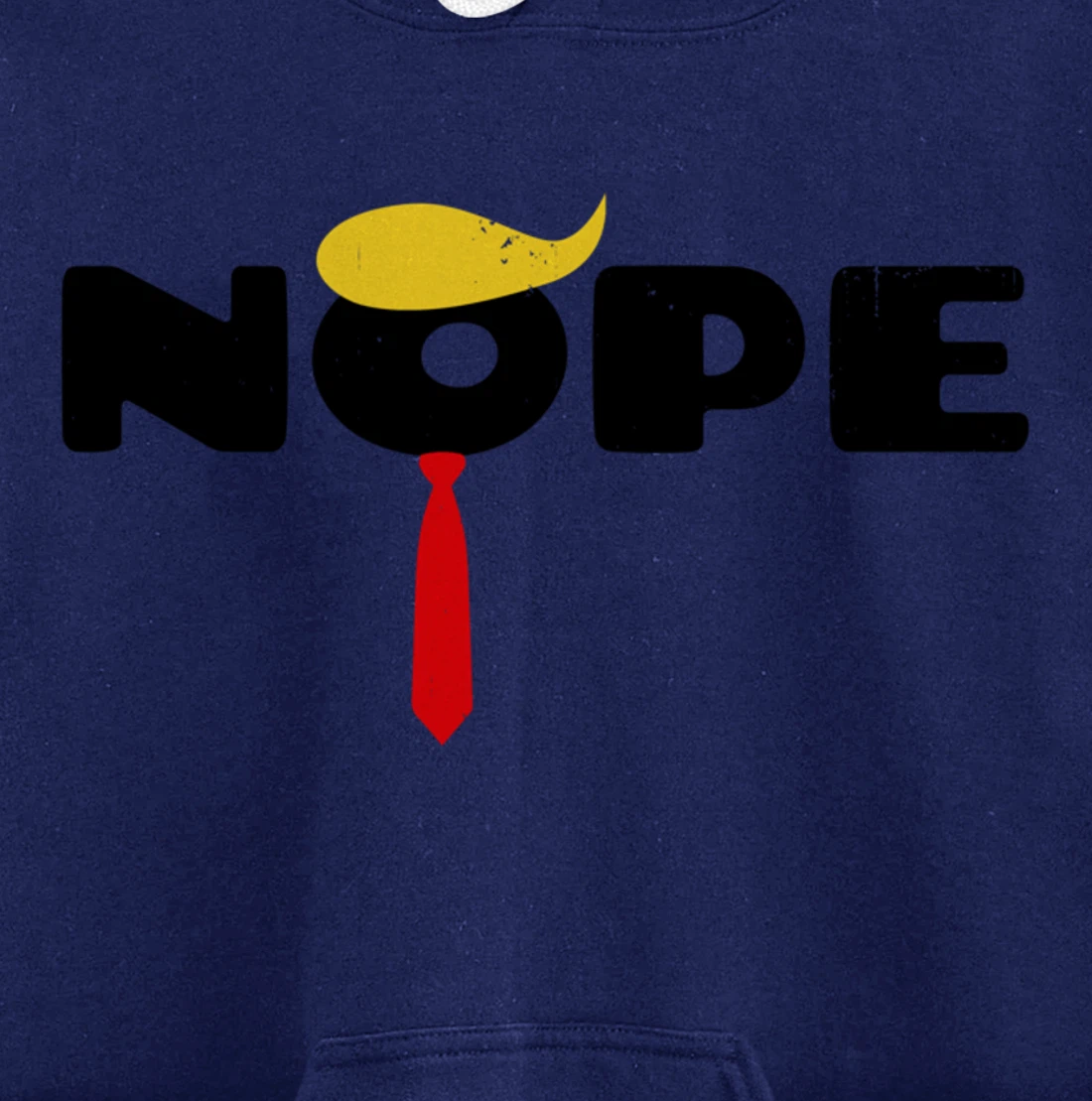 DISTRESSED DESIGN Pullover Hoodie