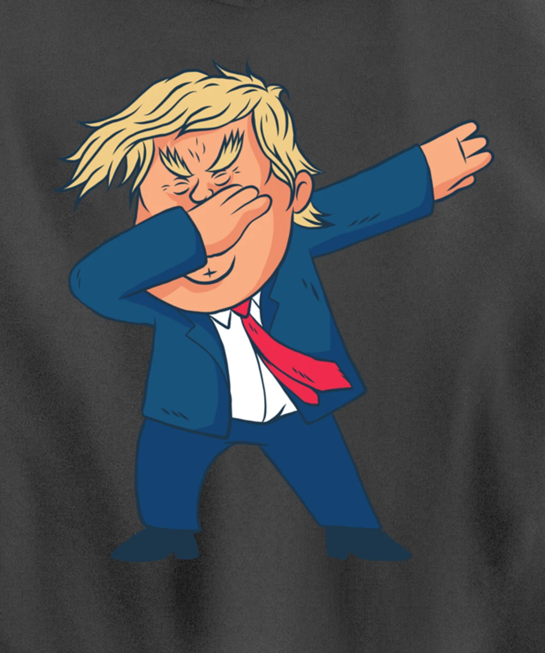 DAB Donald Trump Dabs Funny Dabbing Meme Pullover Hoodie