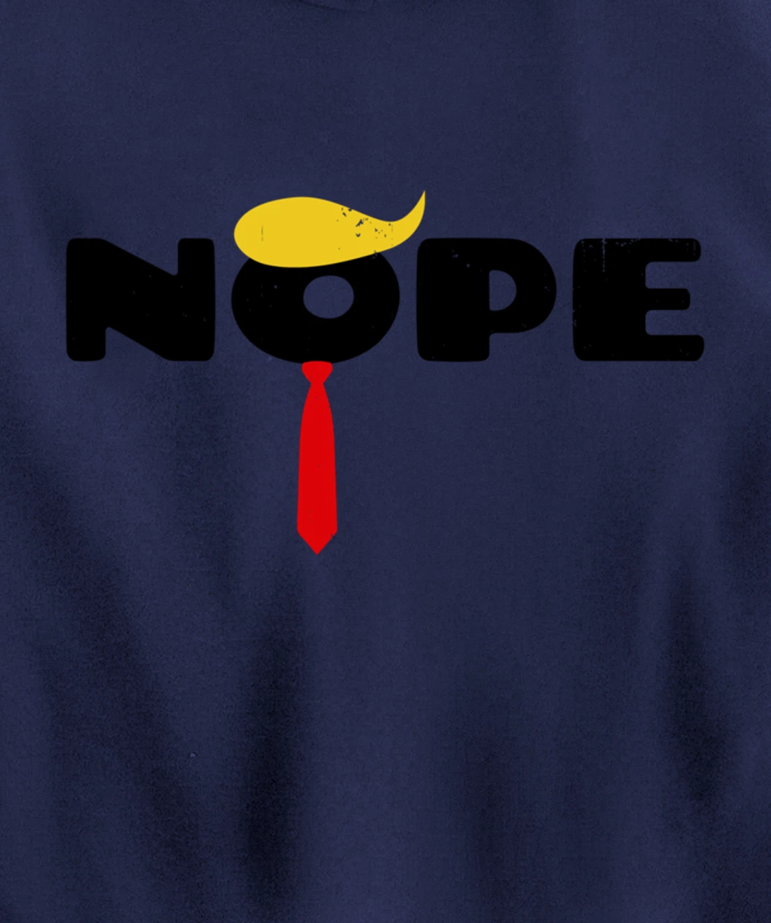 DISTRESSED DESIGN Pullover Hoodie