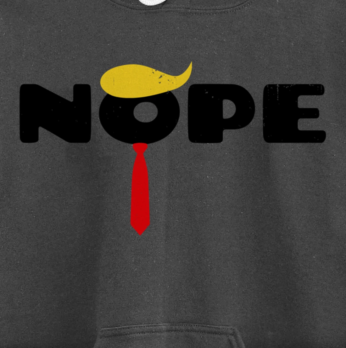 DISTRESSED DESIGN Pullover Hoodie