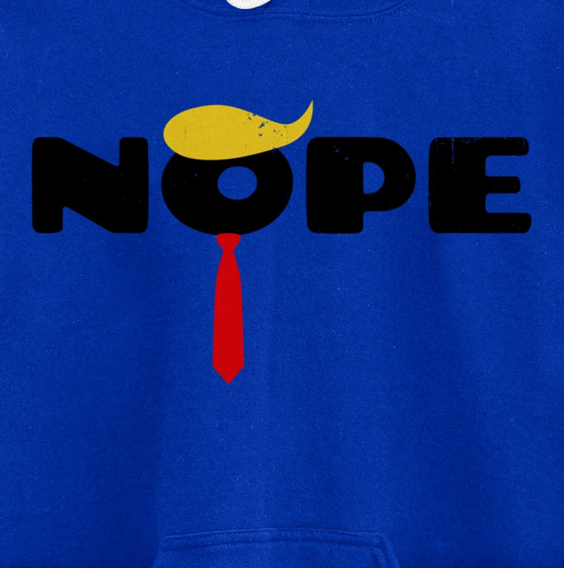 DISTRESSED DESIGN Pullover Hoodie