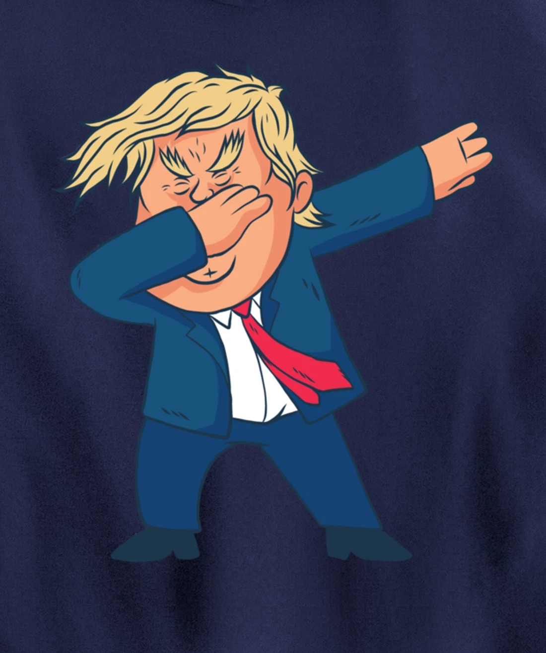 DAB Donald Trump Dabs Funny Dabbing Meme Pullover Hoodie