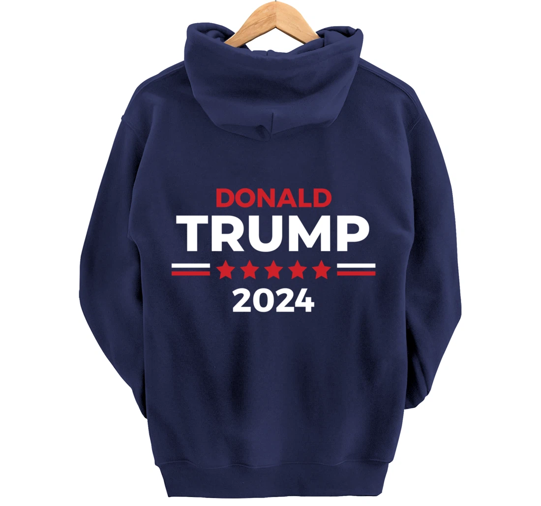 Re-Elect President Donald Trump in 2024 Pullover Hoodie