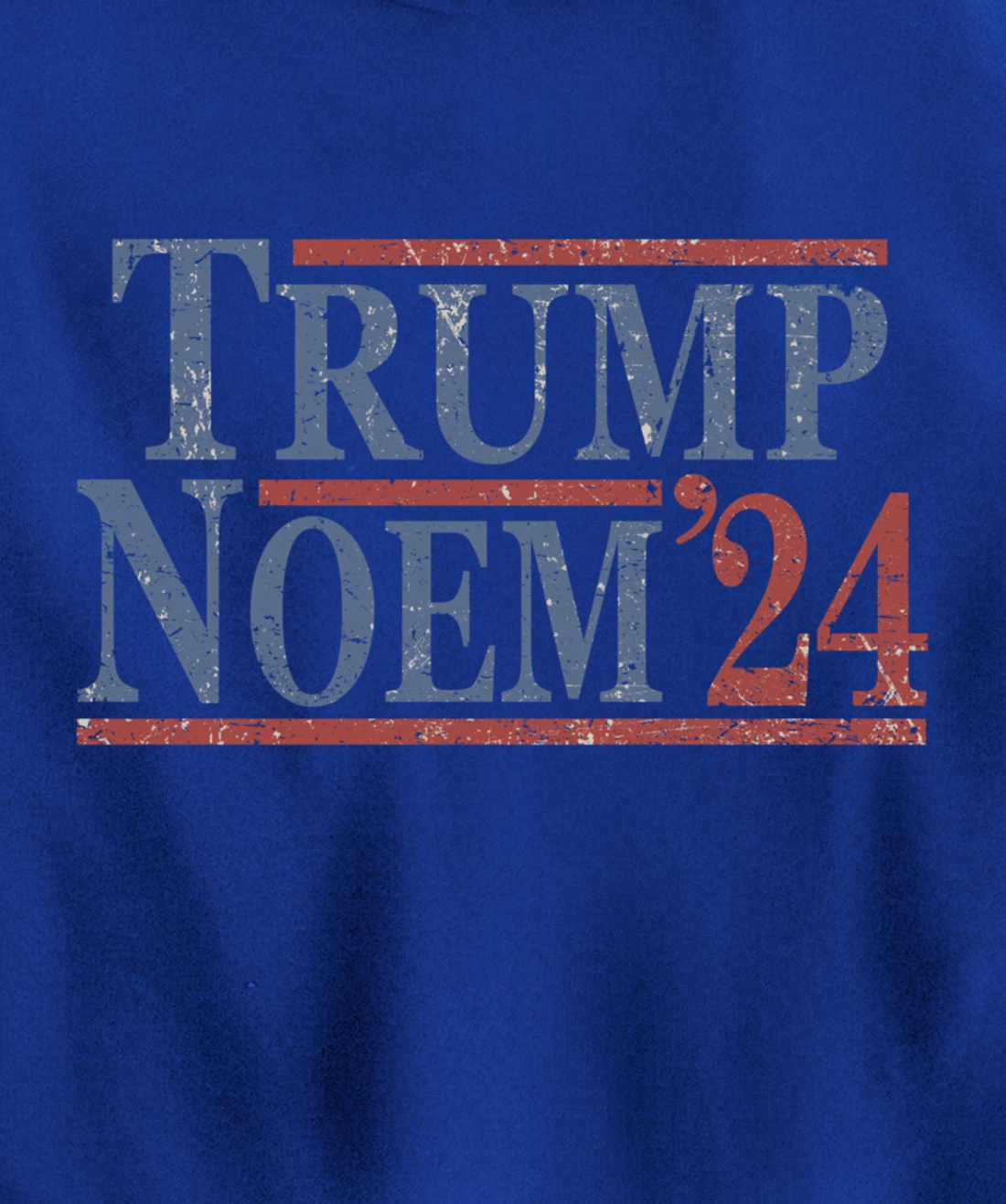 Distressed Donald Trump Kristi Noem 2024 Pullover Hoodie