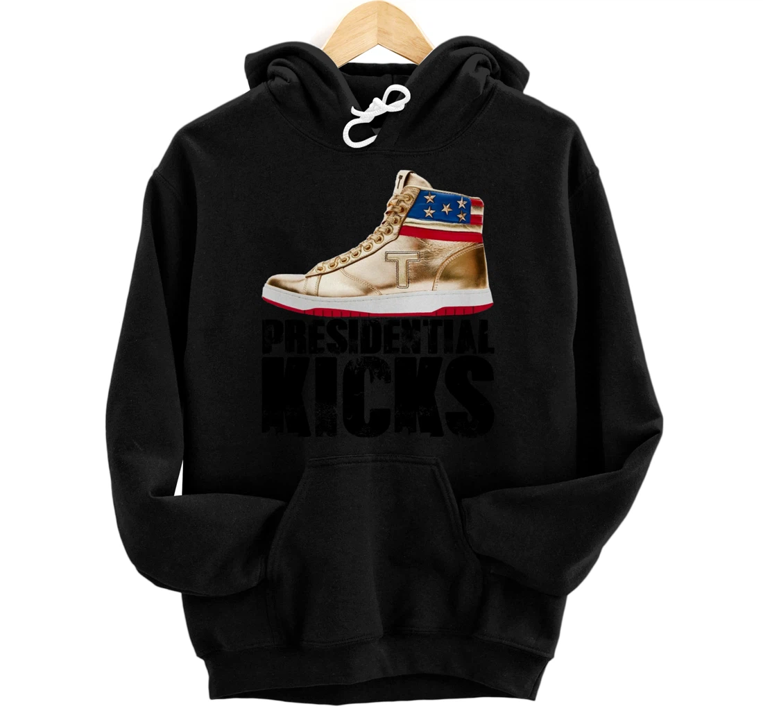 Presidential Kicks Donald Trump Funny Republican Voter Pullover Hoodie