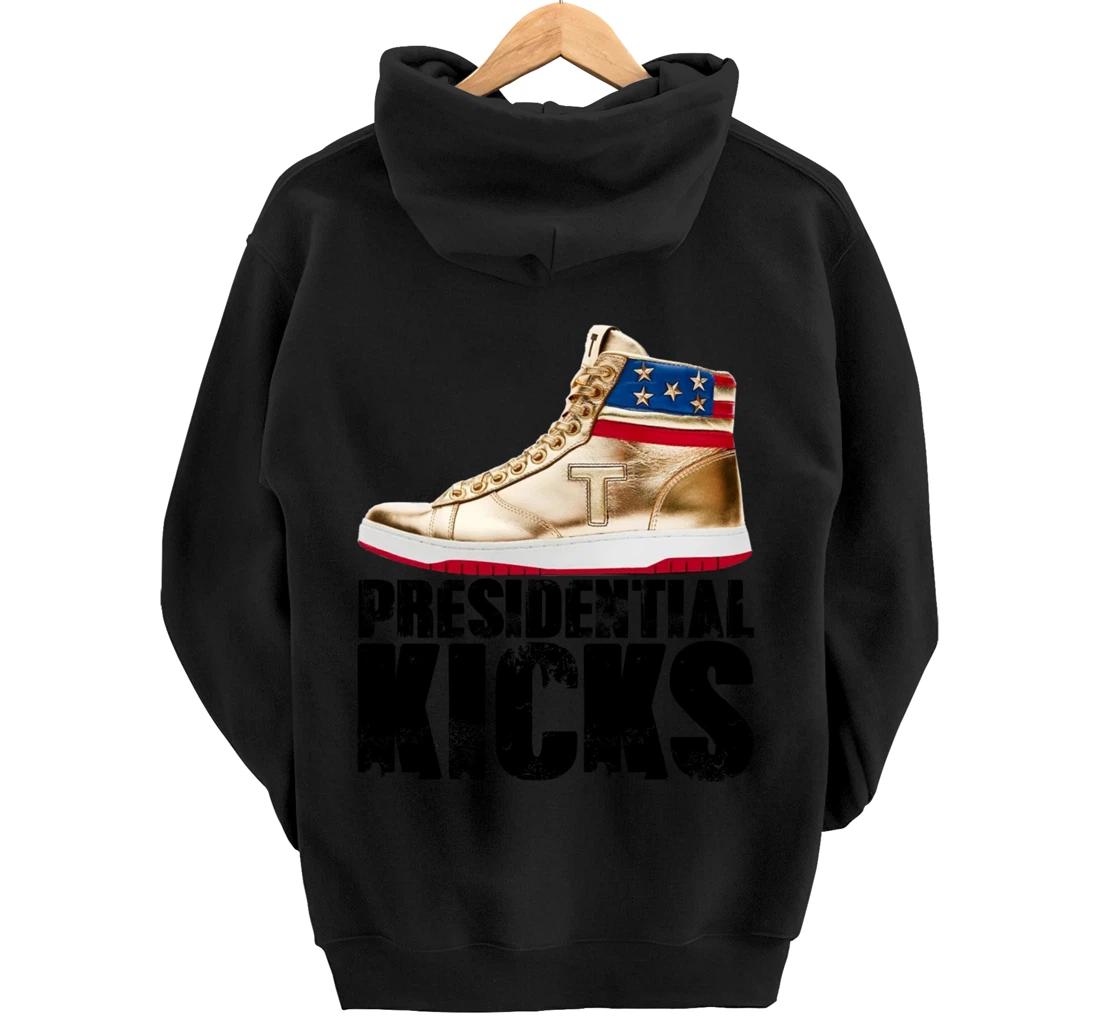 Presidential Kicks Donald Trump Funny Republican Voter Pullover Hoodie