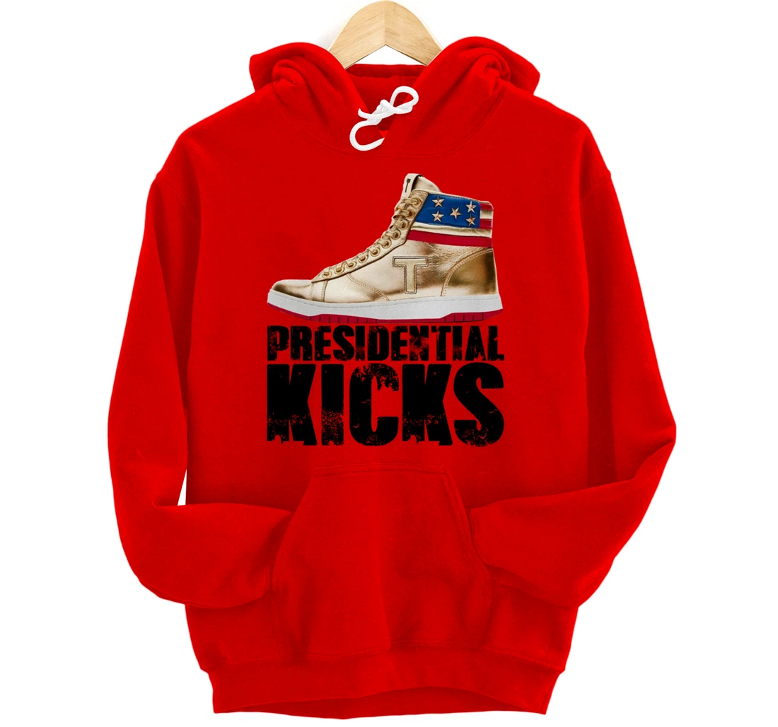 Presidential Kicks Donald Trump Funny Republican Voter Pullover Hoodie