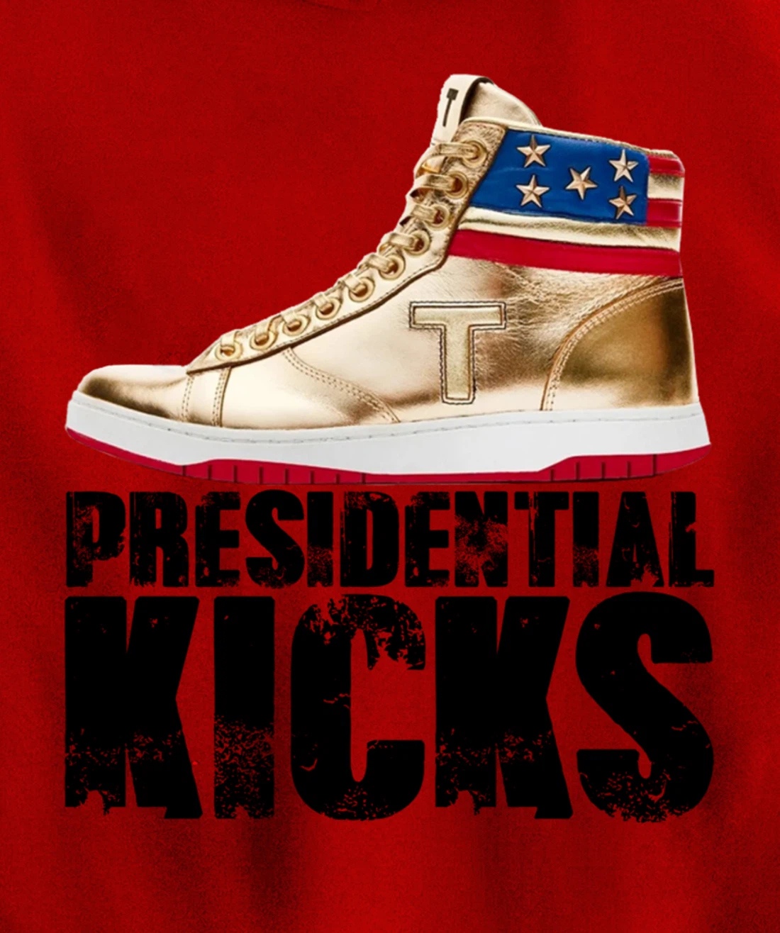 Presidential Kicks Donald Trump Funny Republican Voter Pullover Hoodie