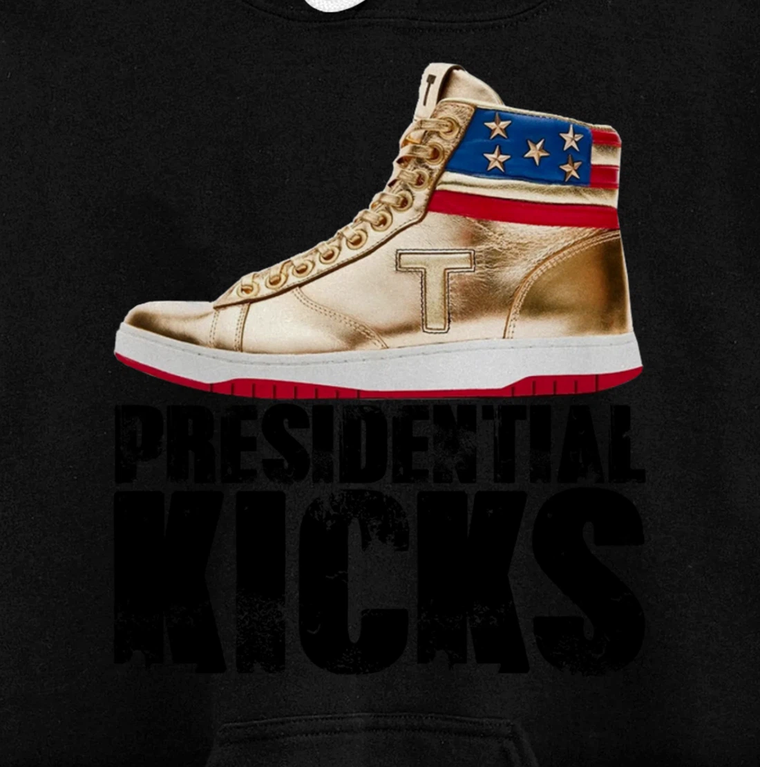 Presidential Kicks Donald Trump Funny Republican Voter Pullover Hoodie