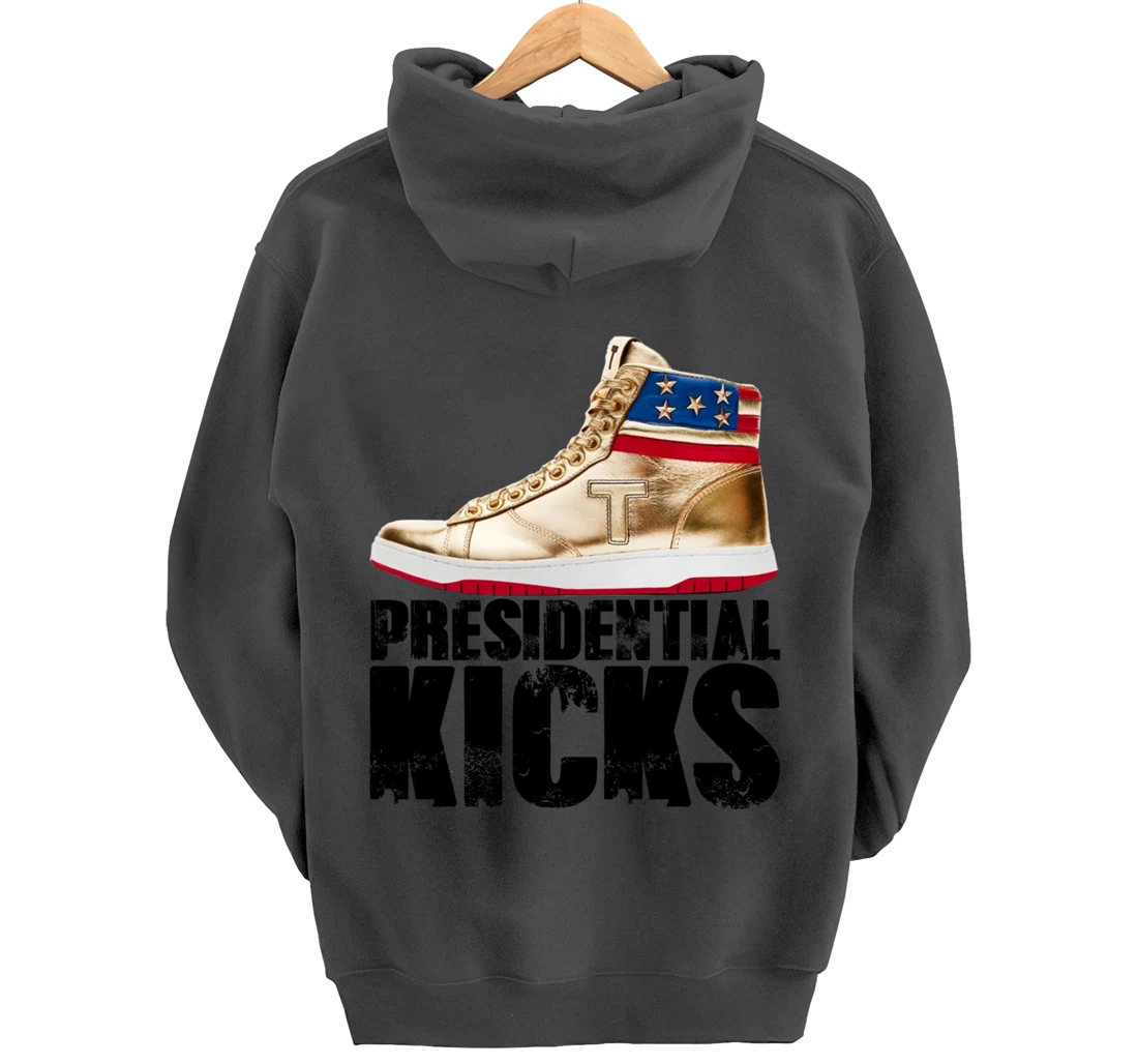 Presidential Kicks Donald Trump Funny Republican Voter Pullover Hoodie