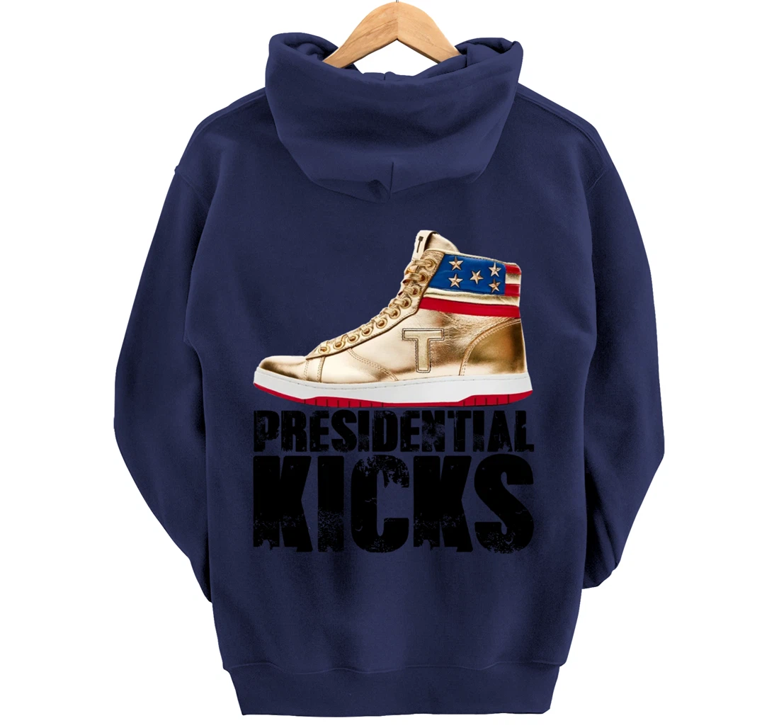 Presidential Kicks Donald Trump Funny Republican Voter Pullover Hoodie