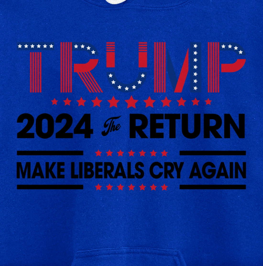 USA Flag Pullover Hoodie