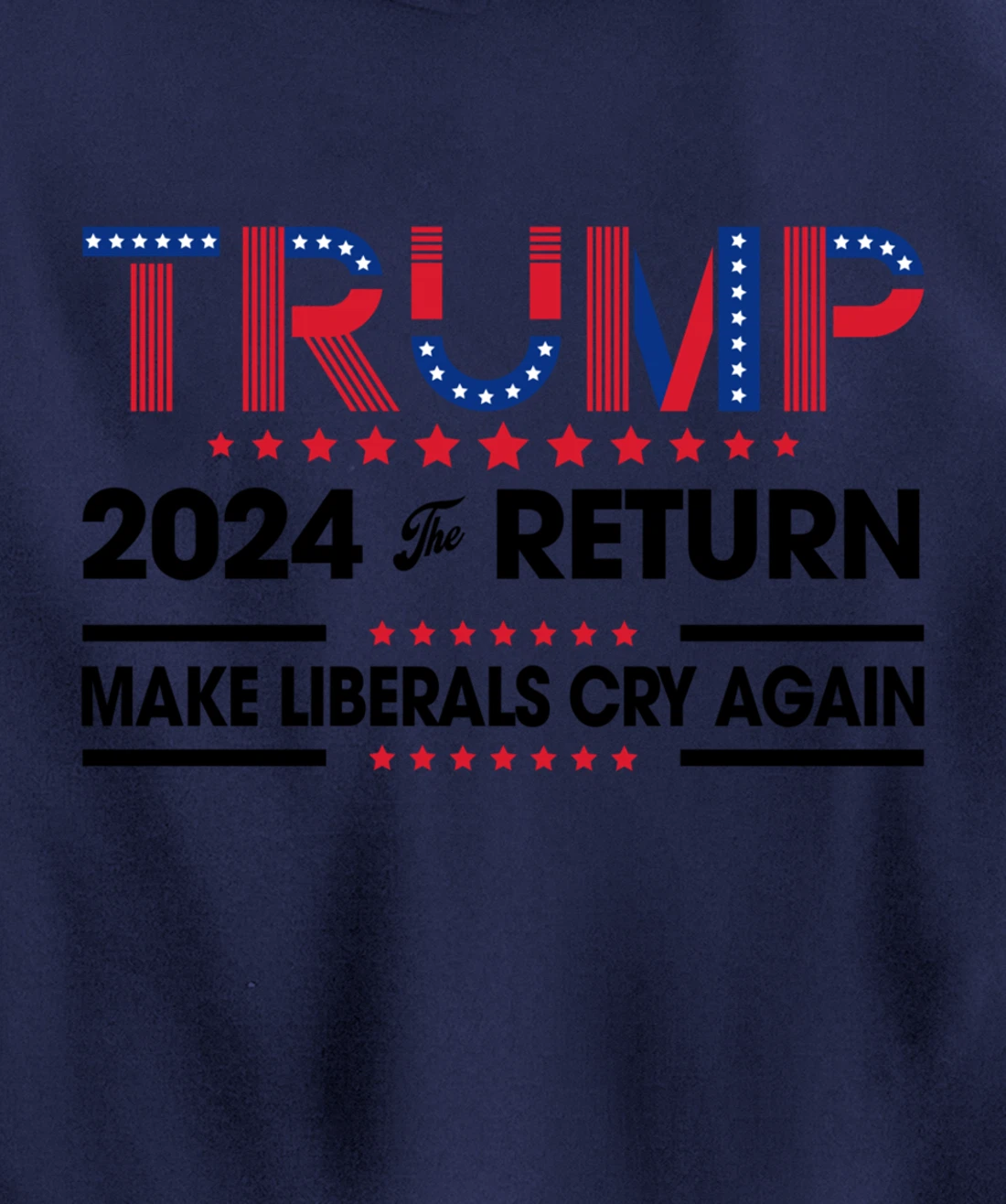 USA Flag Pullover Hoodie