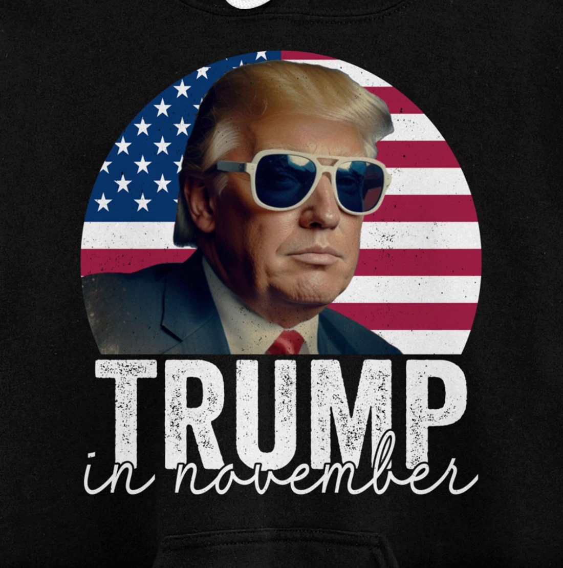 Trump In November Pullover Hoodie