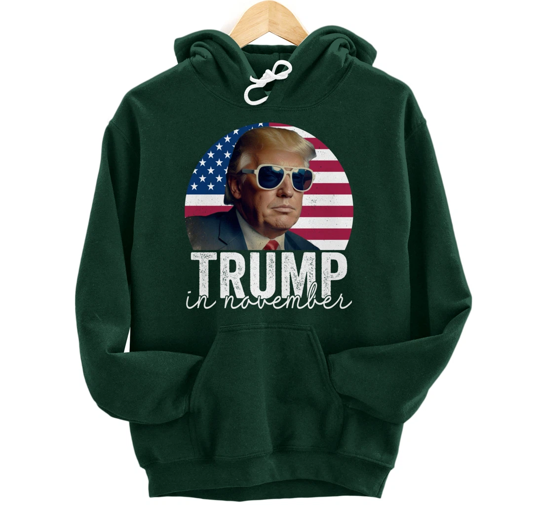 Trump In November Pullover Hoodie