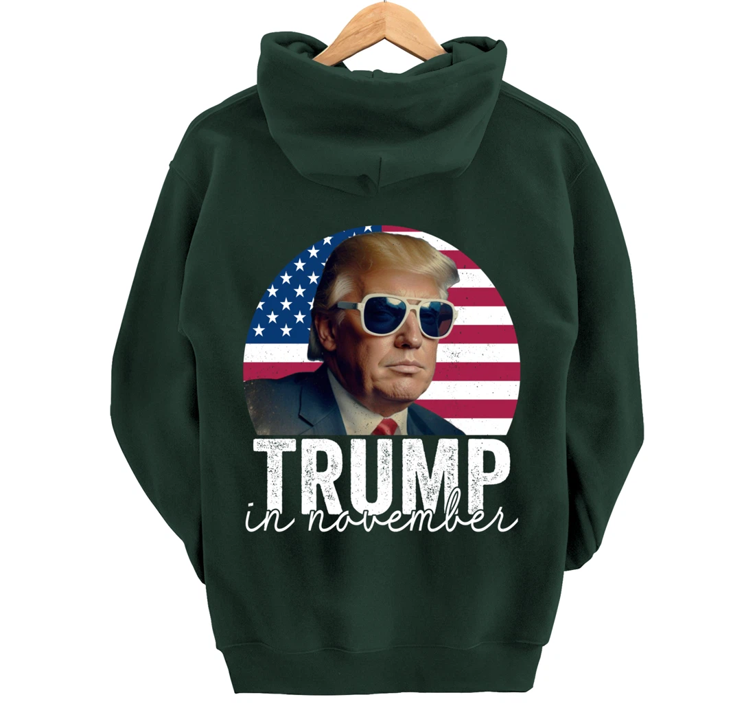 Trump In November Pullover Hoodie