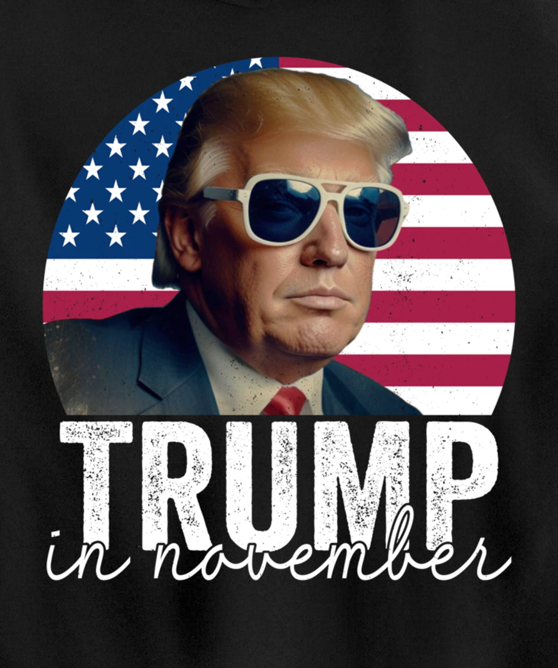 Trump In November Pullover Hoodie