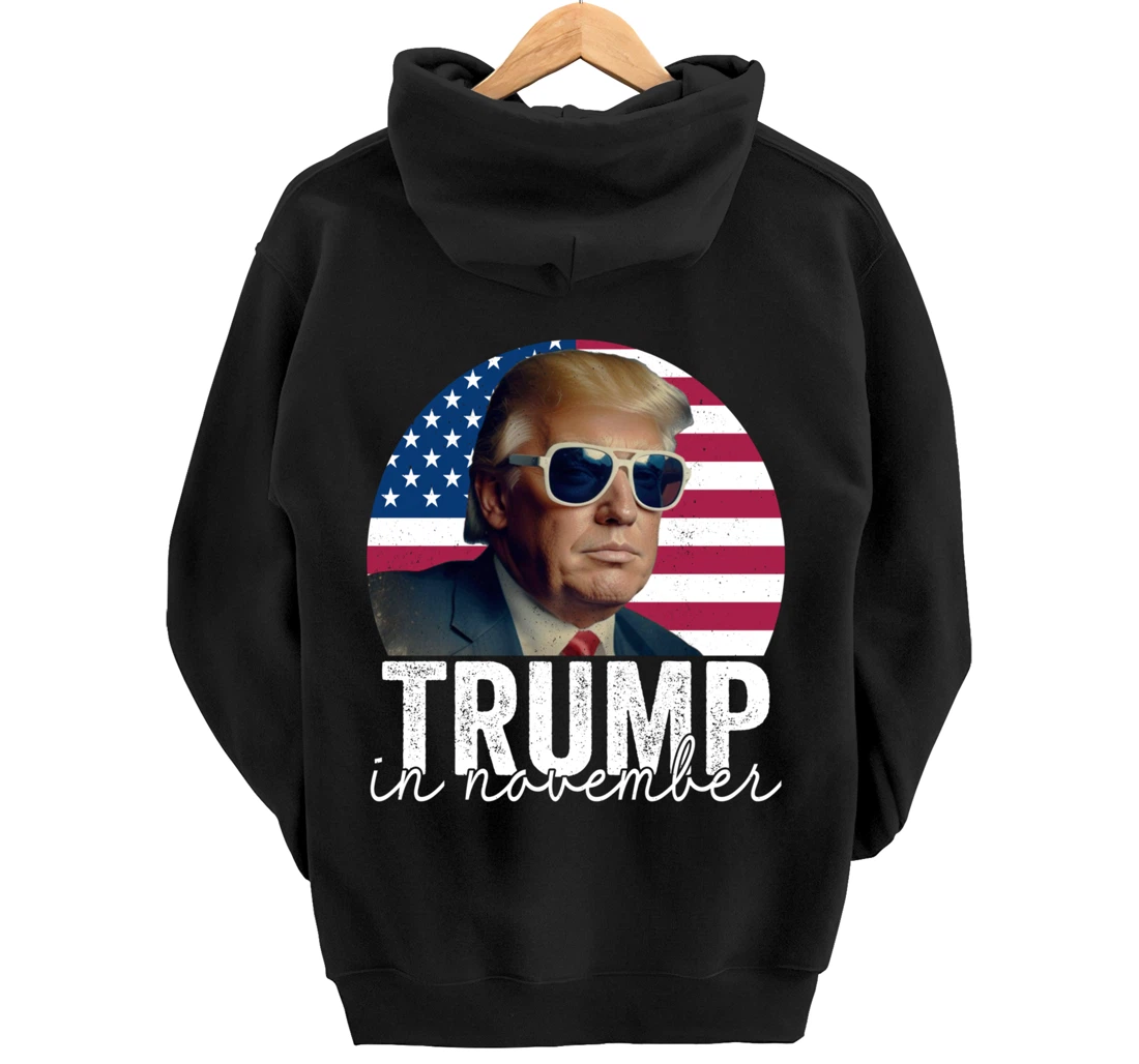 Trump In November Pullover Hoodie