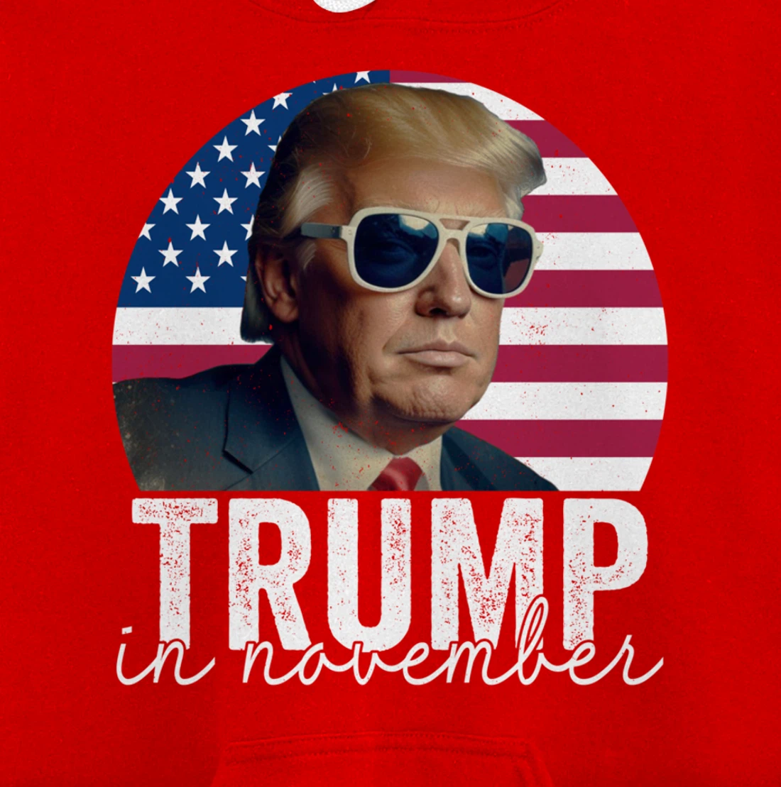 Trump In November Pullover Hoodie