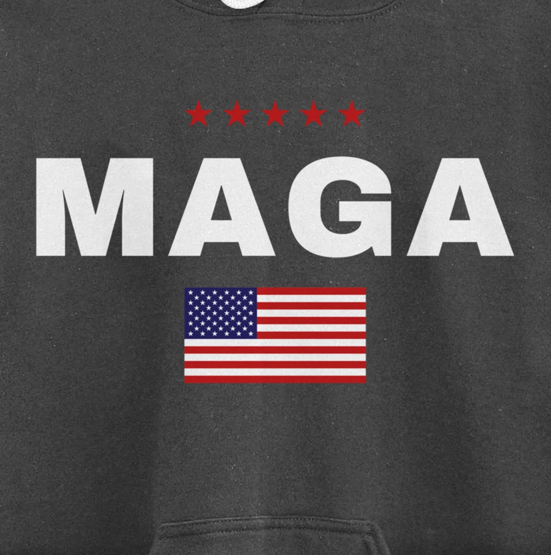 MAGA 2024 Trump Supporters Presidential Election American Pullover Hoodie