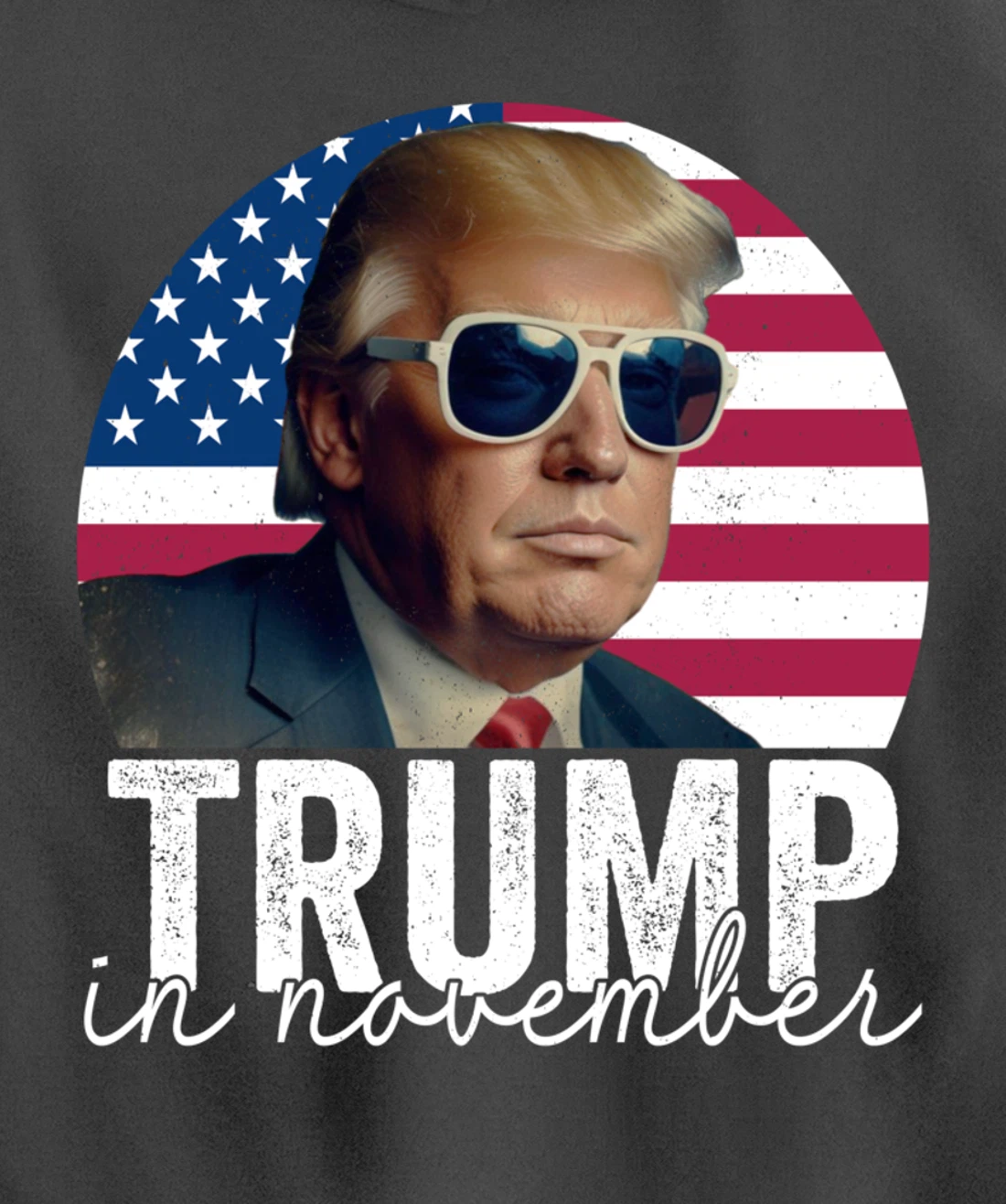 Trump In November Pullover Hoodie
