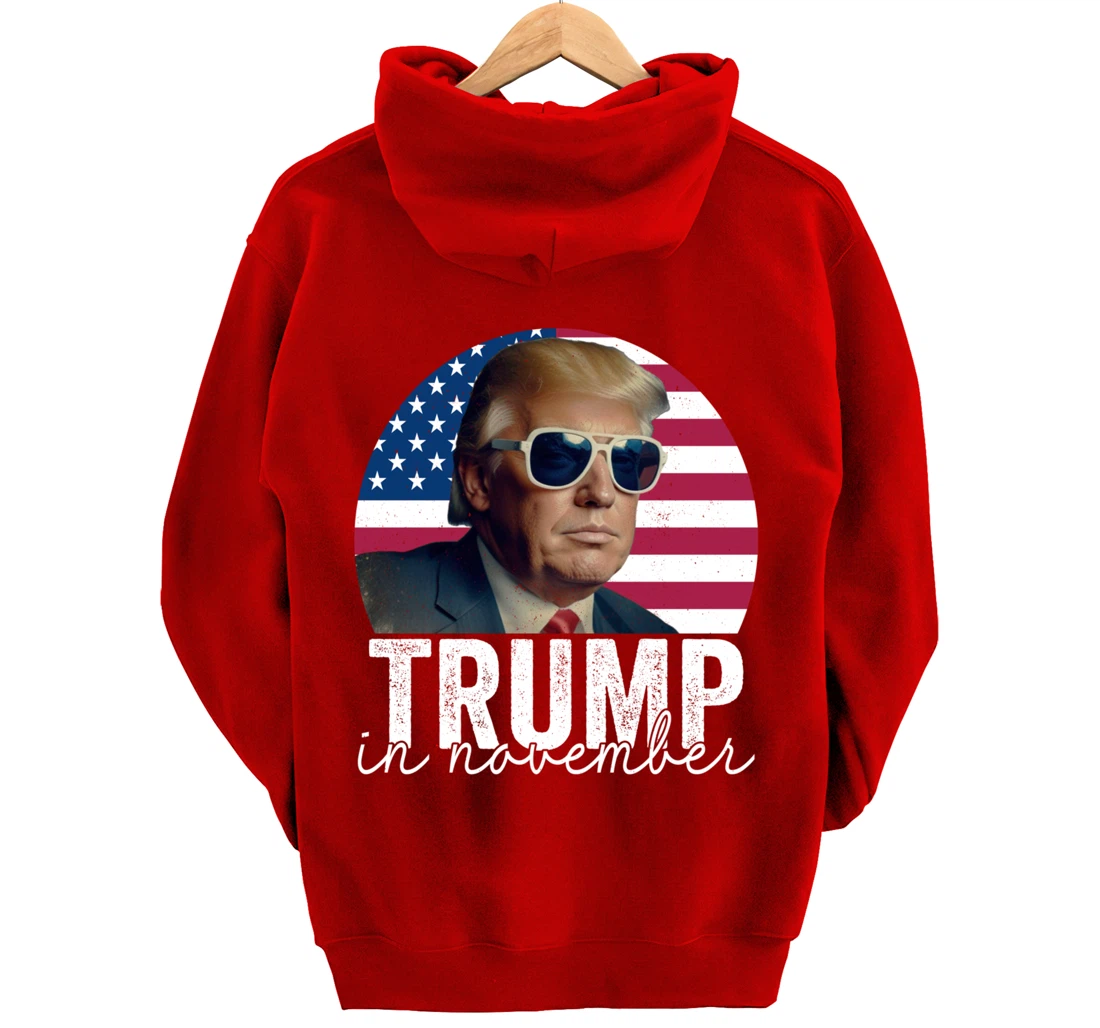 Trump In November Pullover Hoodie