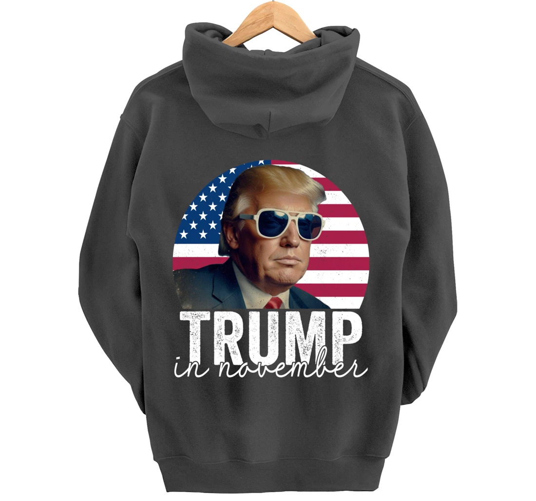 Trump In November Pullover Hoodie