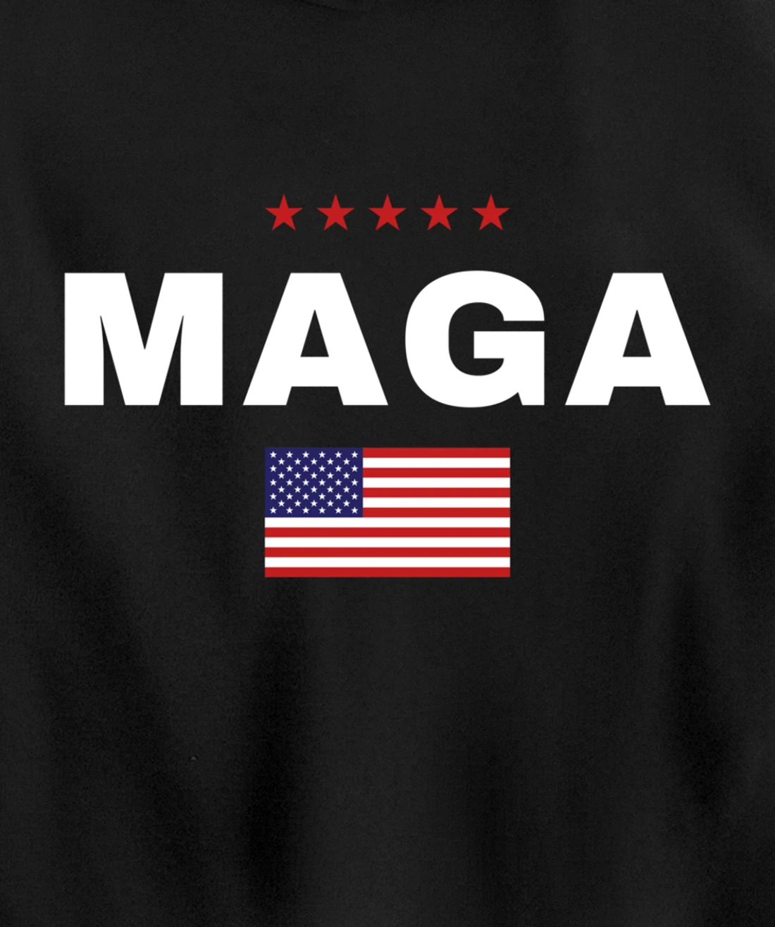 MAGA 2024 Trump Supporters Presidential Election American Pullover Hoodie