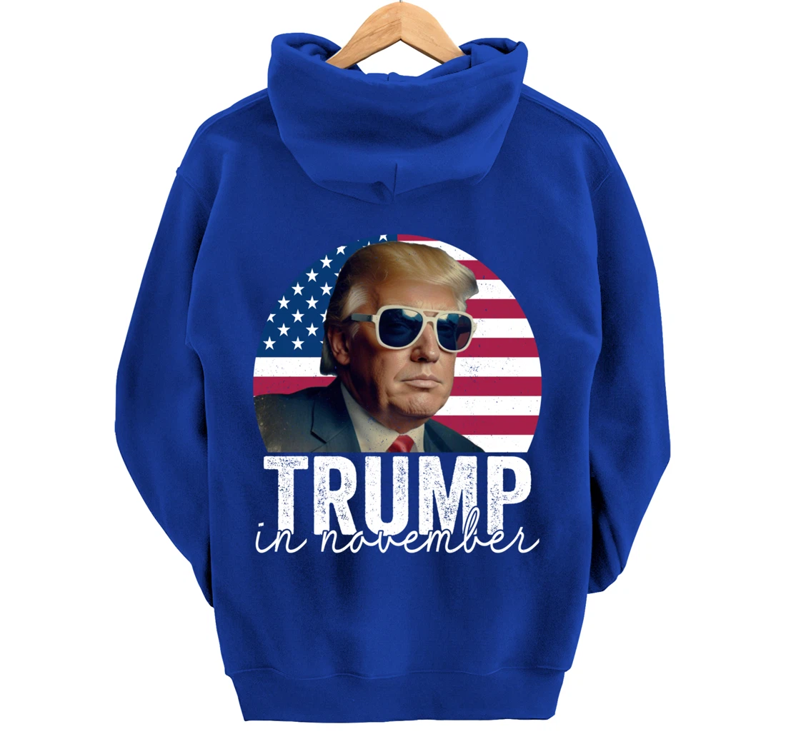Trump In November Pullover Hoodie