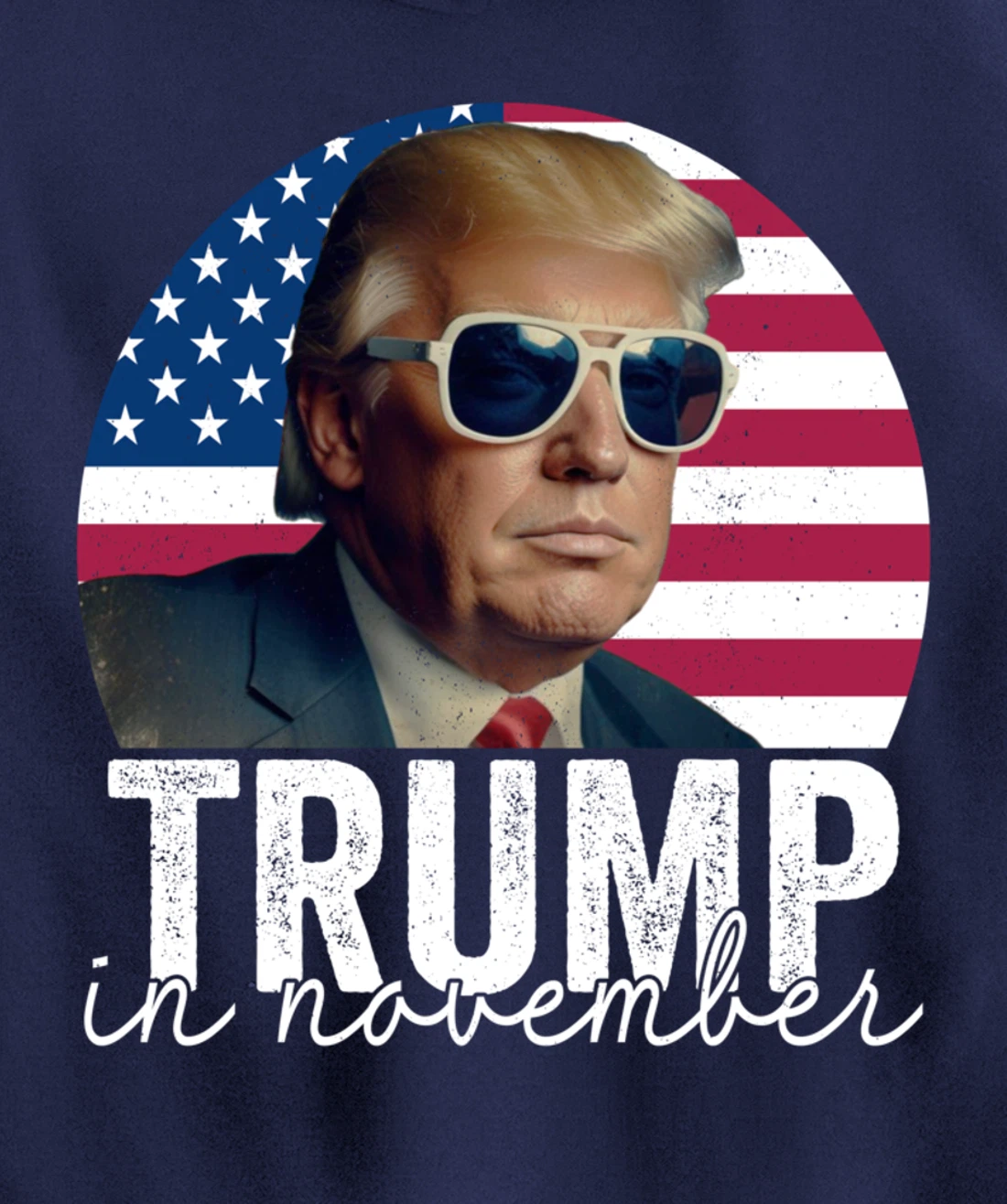 Trump In November Pullover Hoodie