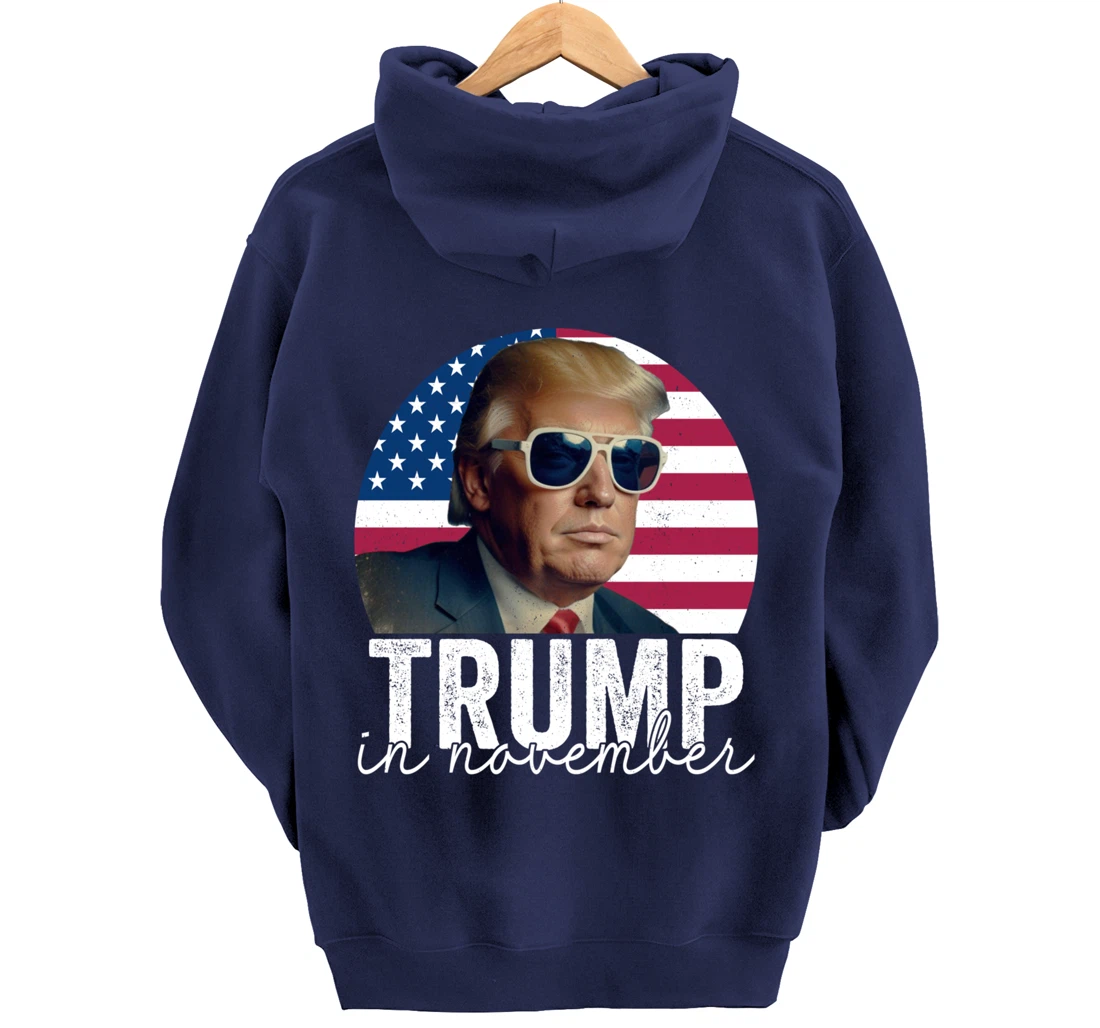 Trump In November Pullover Hoodie