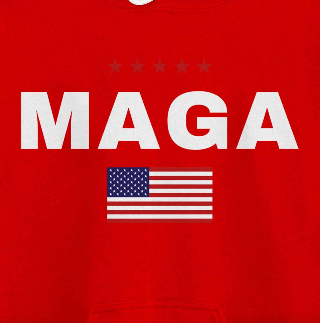 MAGA 2024 Trump Supporters Presidential Election American Pullover Hoodie