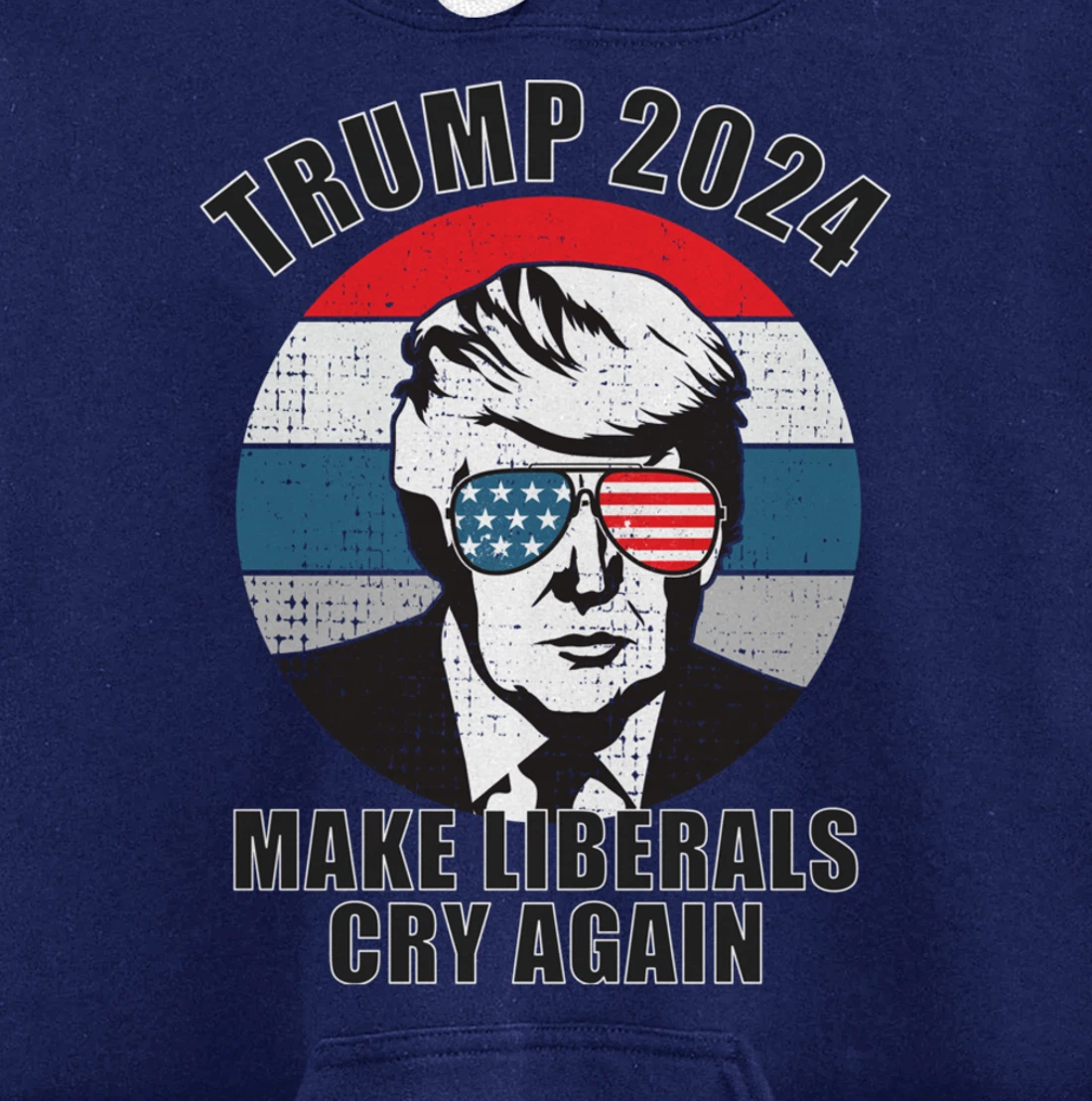 Trump 2024 Pullover Hoodie