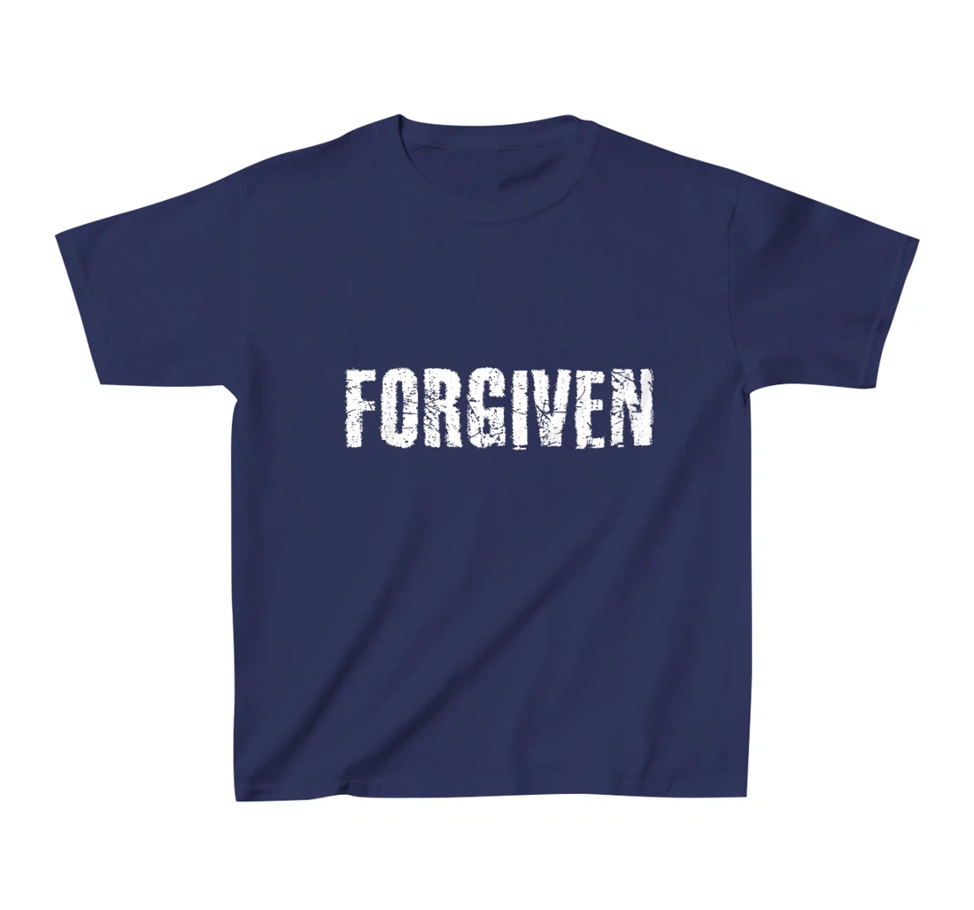 Forgiven Christian Inspirational Design for Men, Women,Youth T-Shirt, Kid T-Shirt and Women T-Shirt