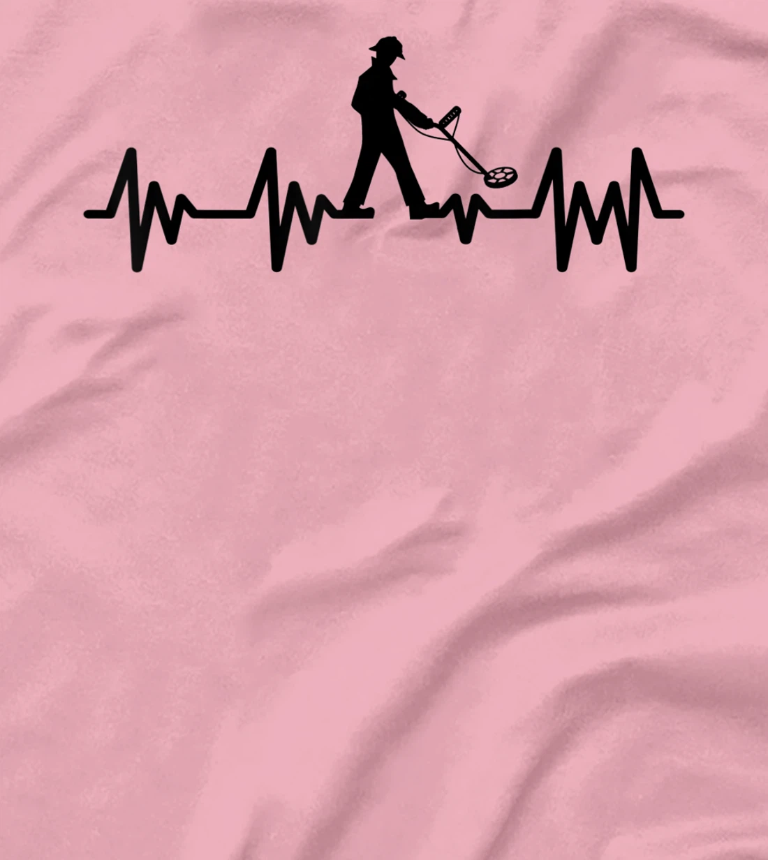 Womens Detectorists detecting Heartbeat Detectoring Metaldetector T-Shirt, Kid T-Shirt and Women T-Shirt