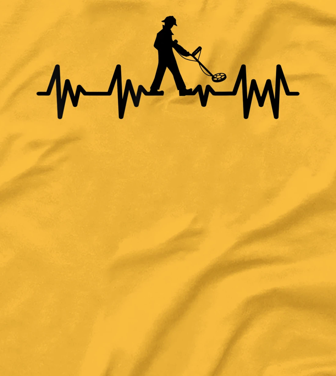 Womens Detectorists detecting Heartbeat Detectoring Metaldetector T-Shirt, Kid T-Shirt and Women T-Shirt