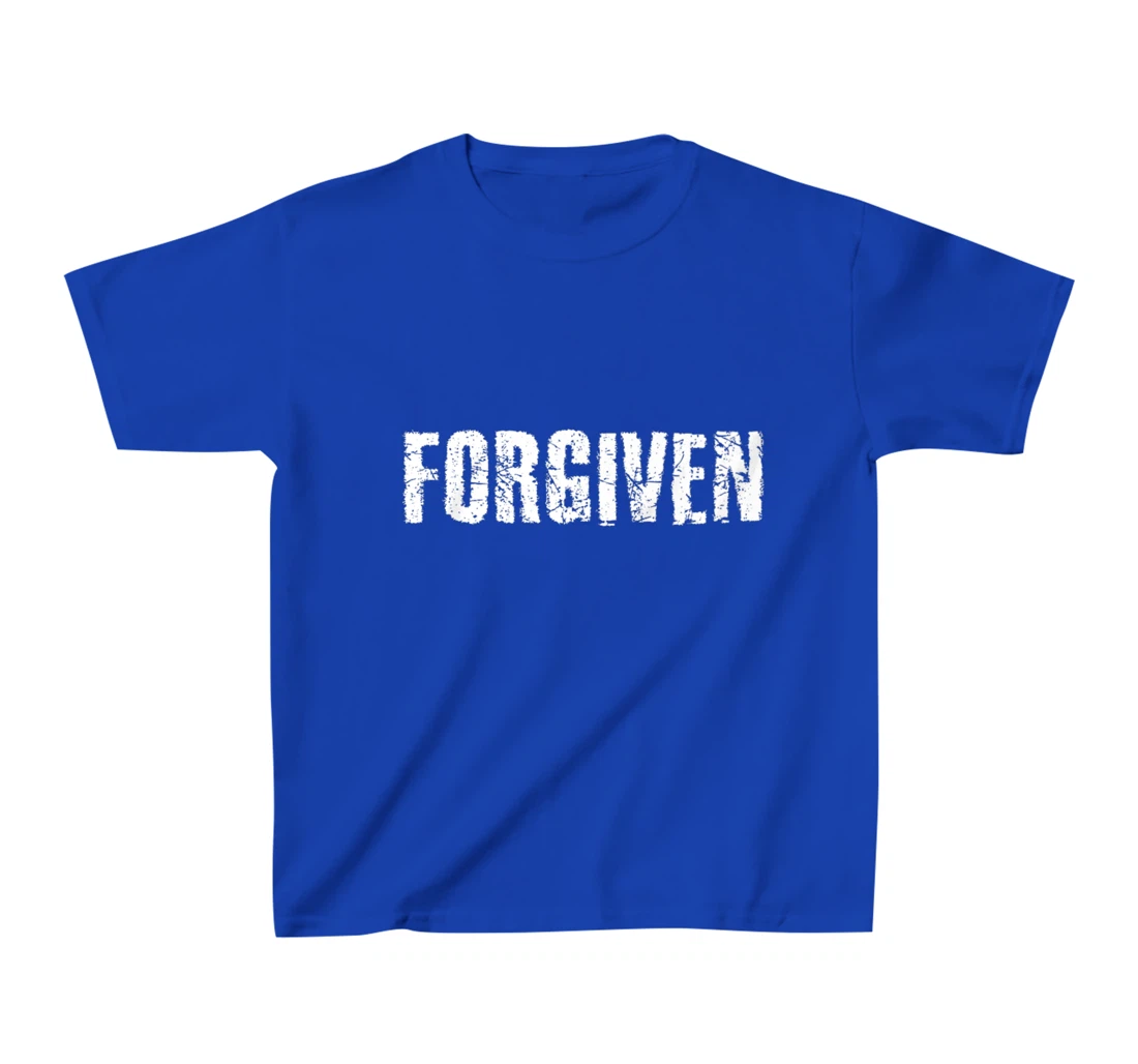 Forgiven Christian Inspirational Design for Men, Women,Youth T-Shirt, Kid T-Shirt and Women T-Shirt