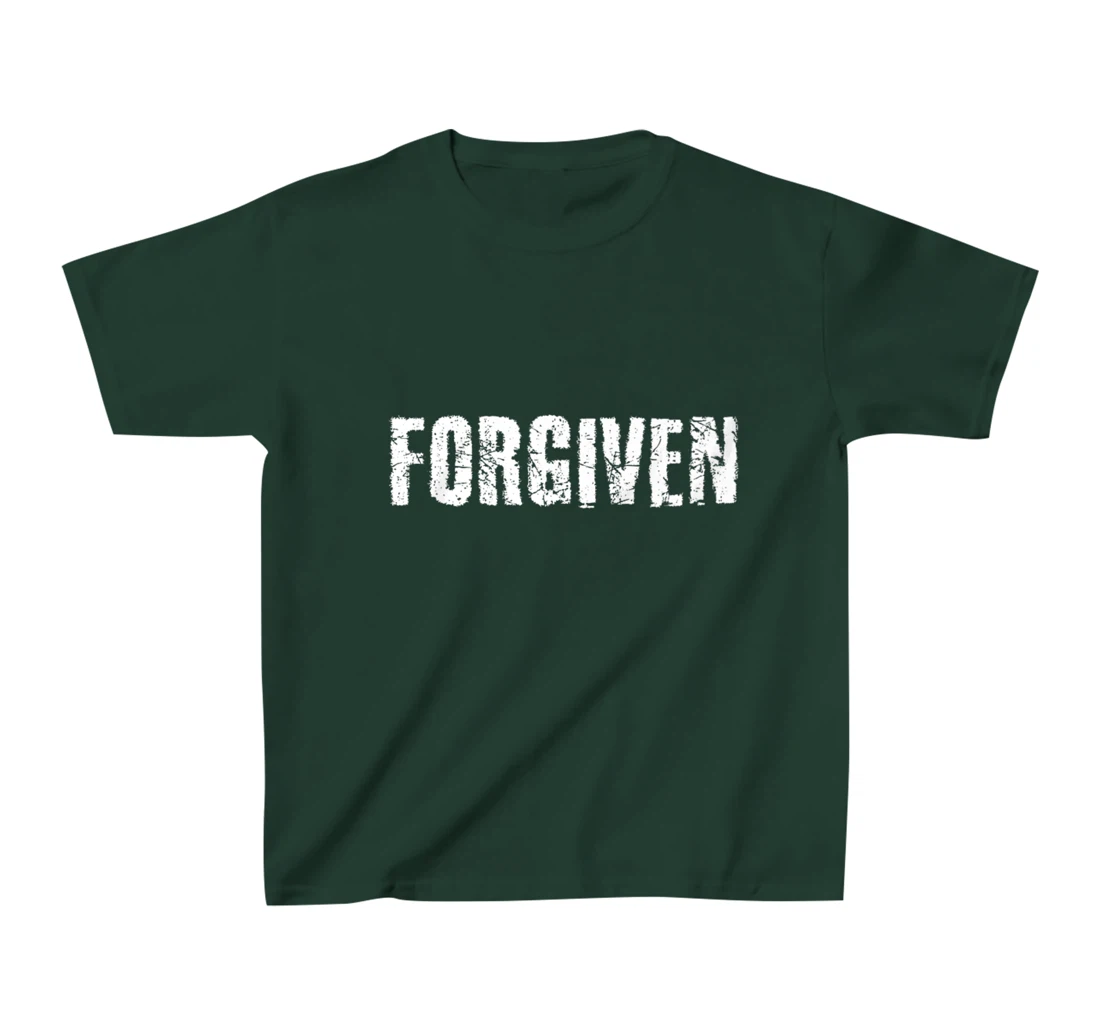 Forgiven Christian Inspirational Design for Men, Women,Youth T-Shirt, Kid T-Shirt and Women T-Shirt