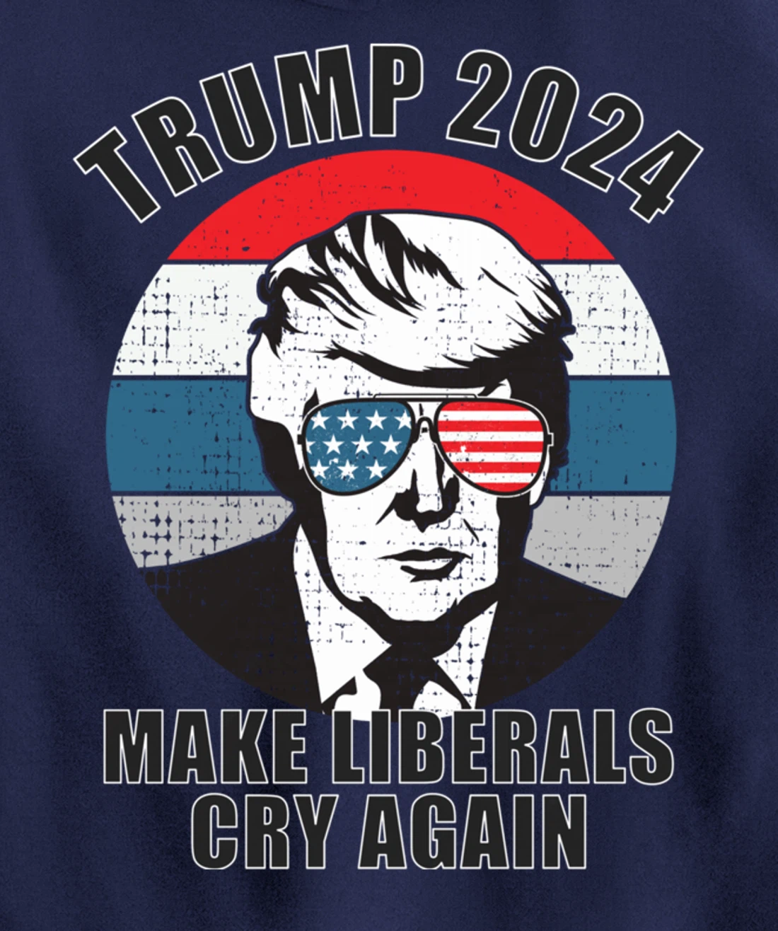 Trump 2024 Pullover Hoodie