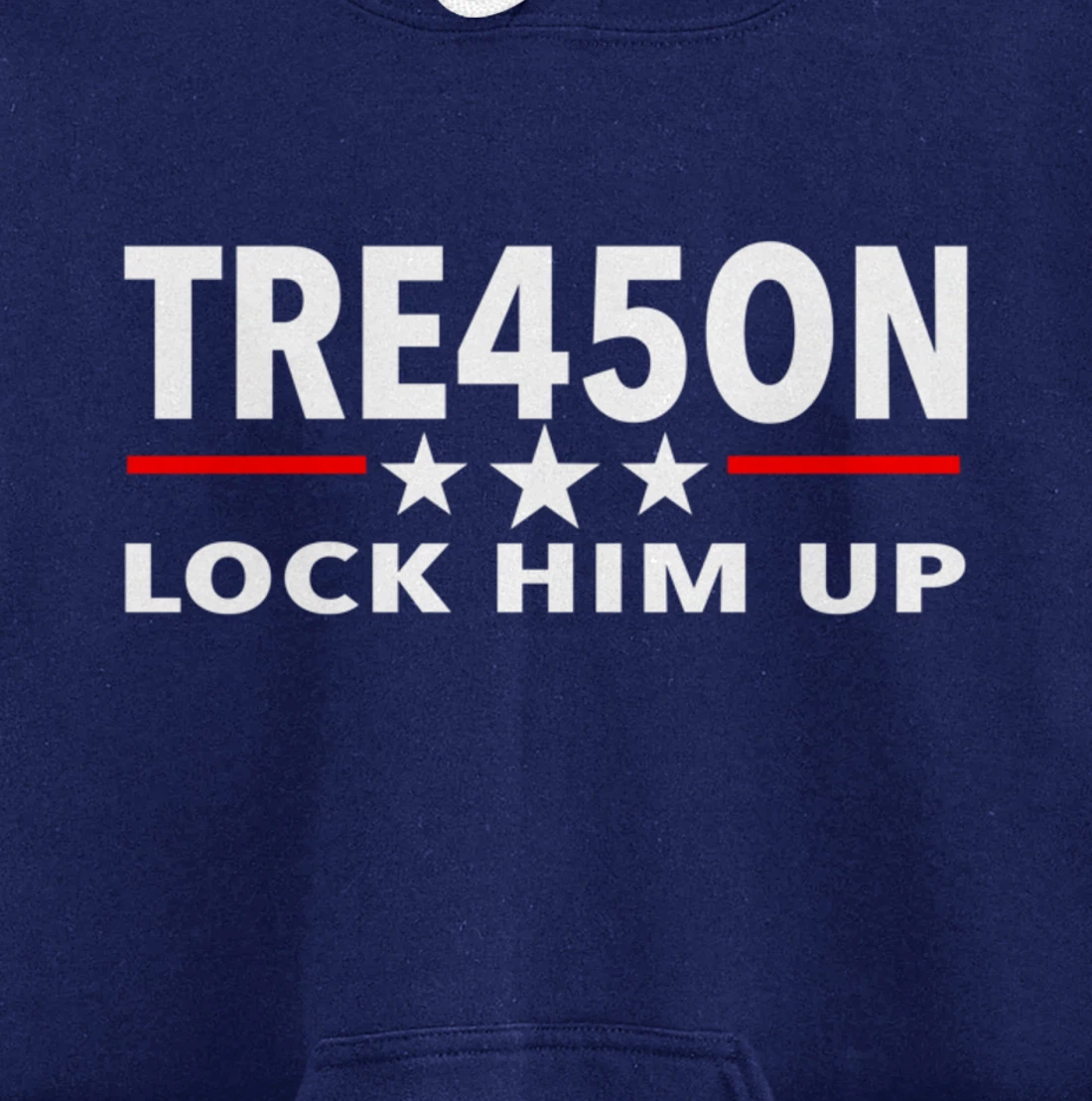 Prison for Trump - TRE45ON Pullover Hoodie