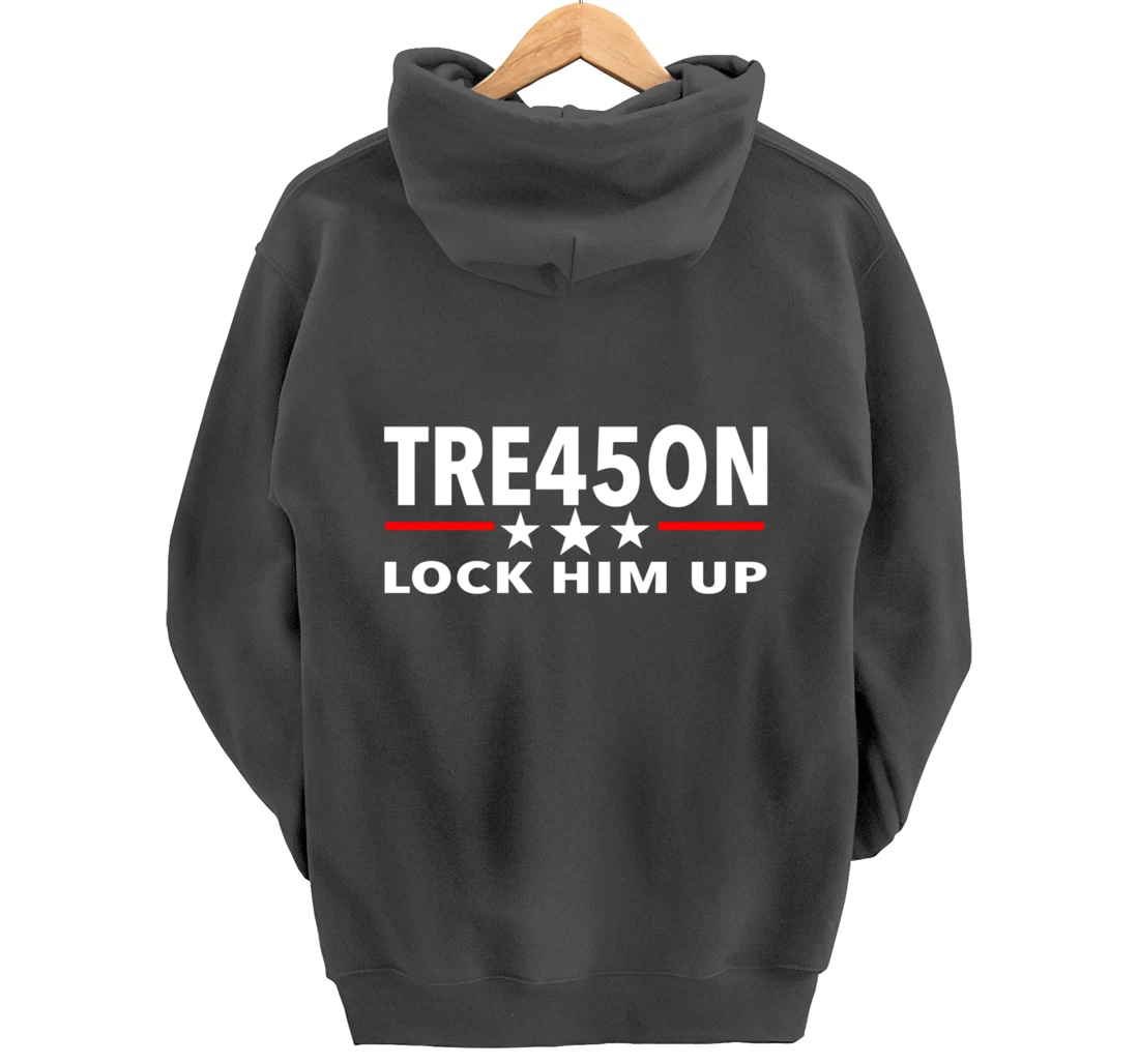 Prison for Trump - TRE45ON Pullover Hoodie