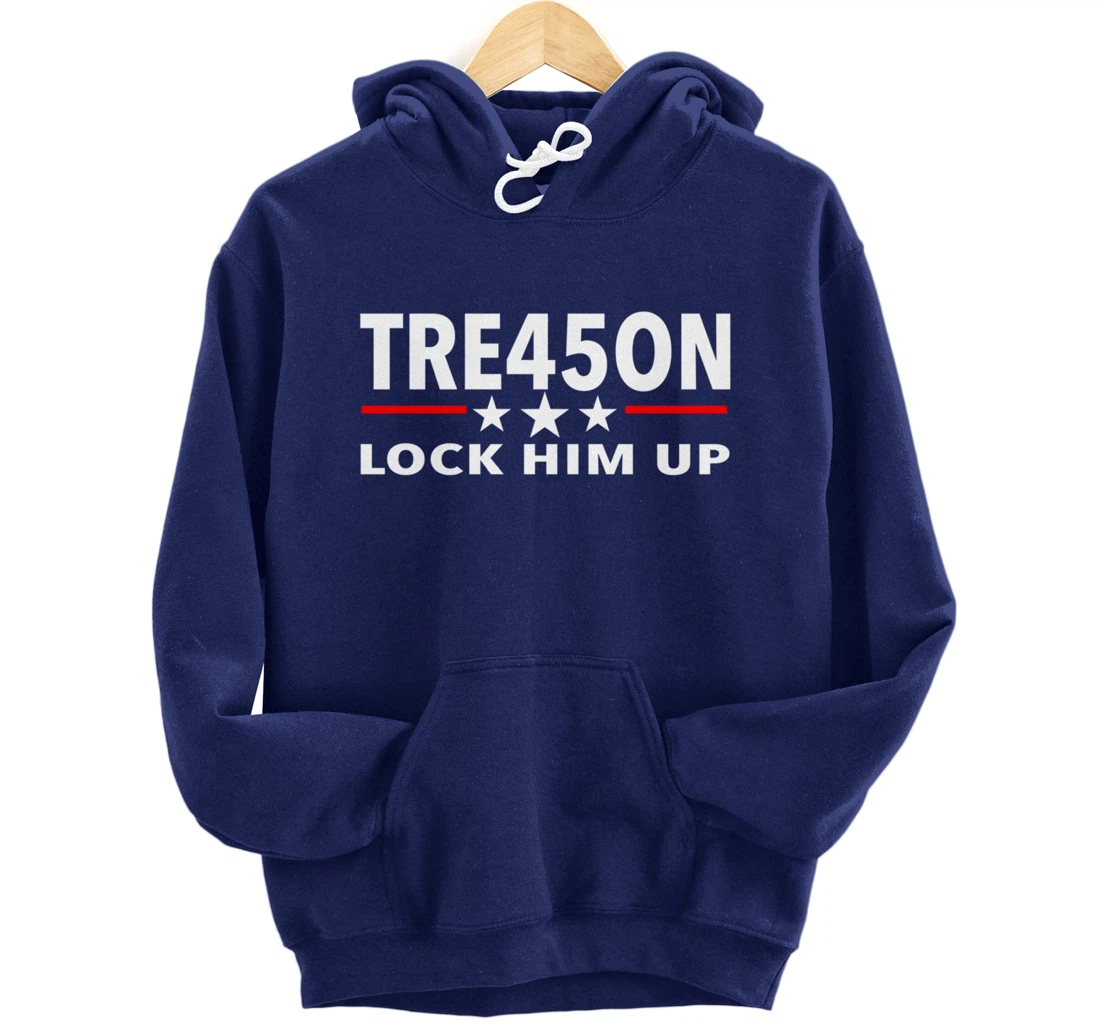 Prison for Trump - TRE45ON Pullover Hoodie