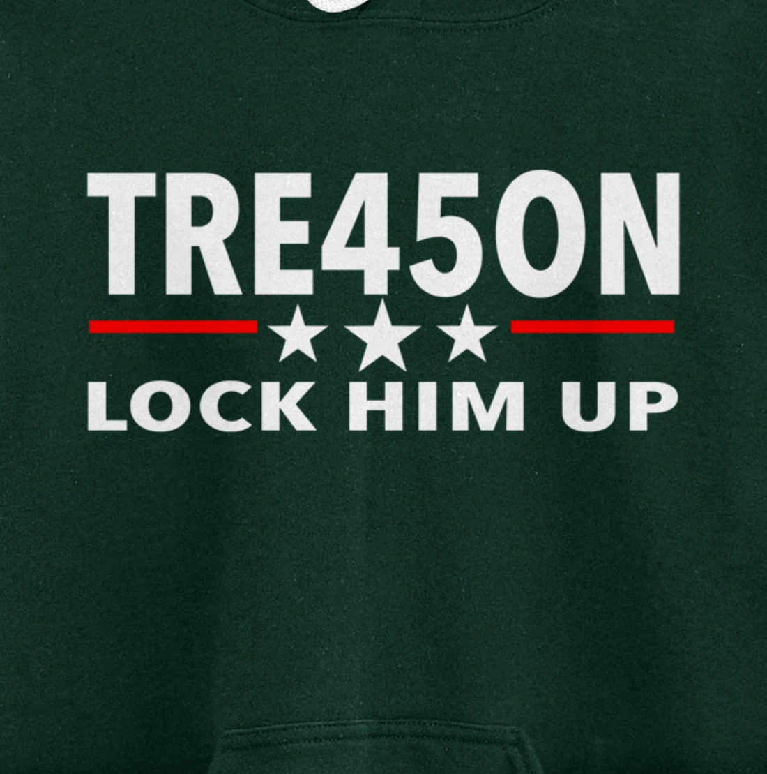 Prison for Trump - TRE45ON Pullover Hoodie