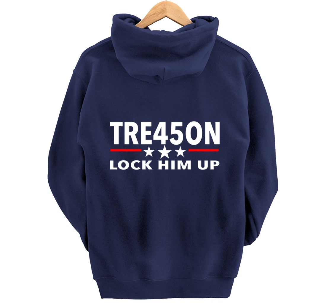 Prison for Trump - TRE45ON Pullover Hoodie
