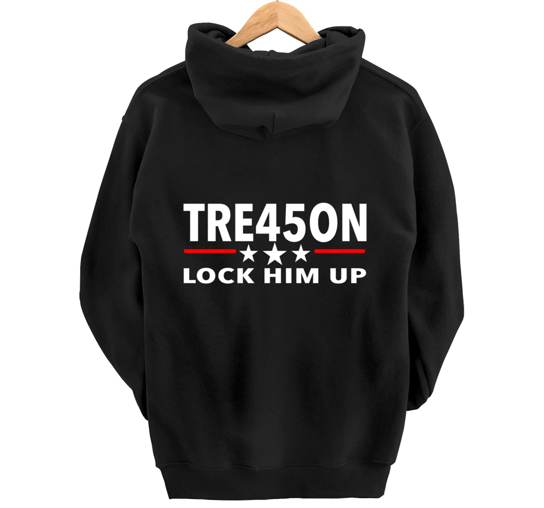 Prison for Trump - TRE45ON Pullover Hoodie
