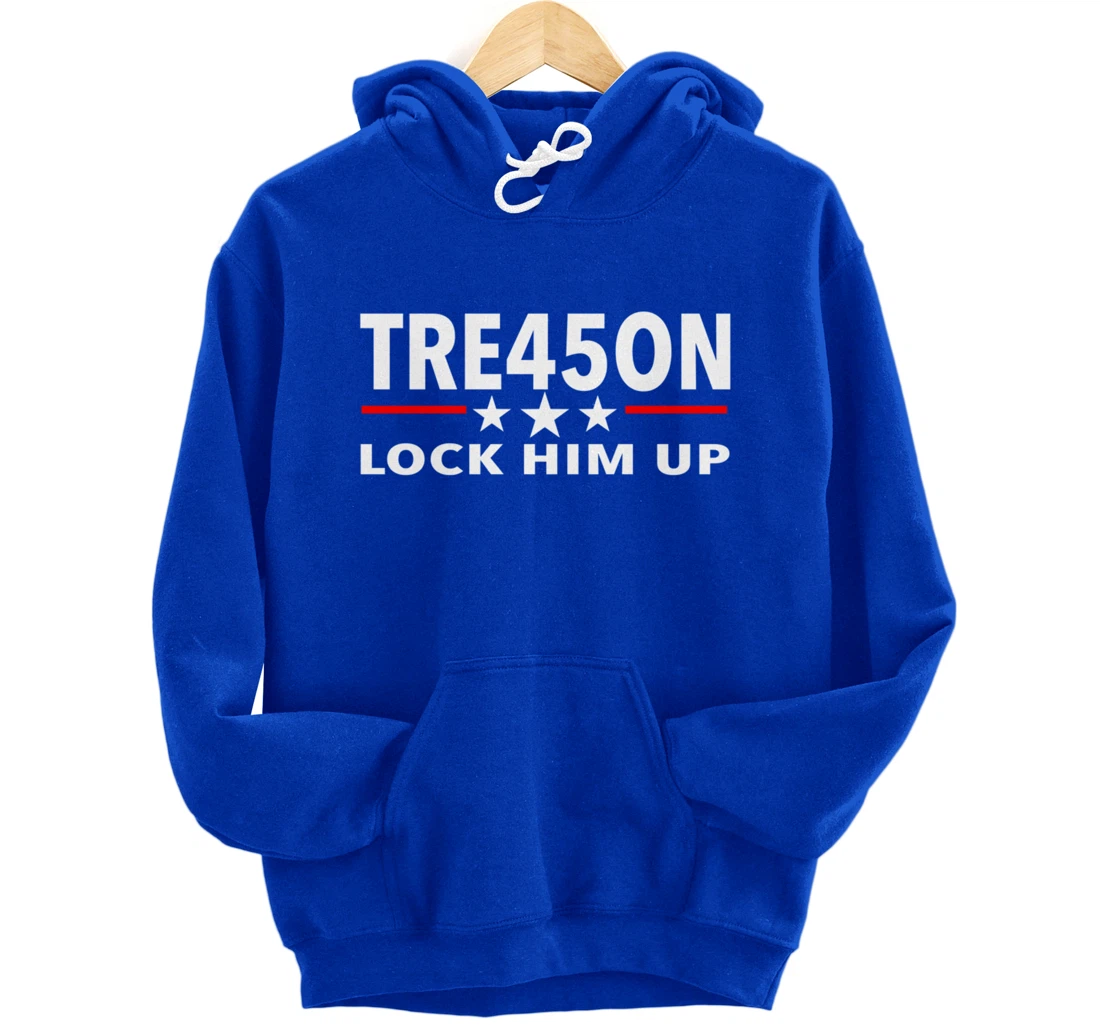 Prison for Trump - TRE45ON Pullover Hoodie