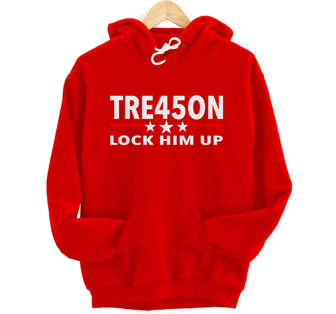 Prison for Trump - TRE45ON Pullover Hoodie