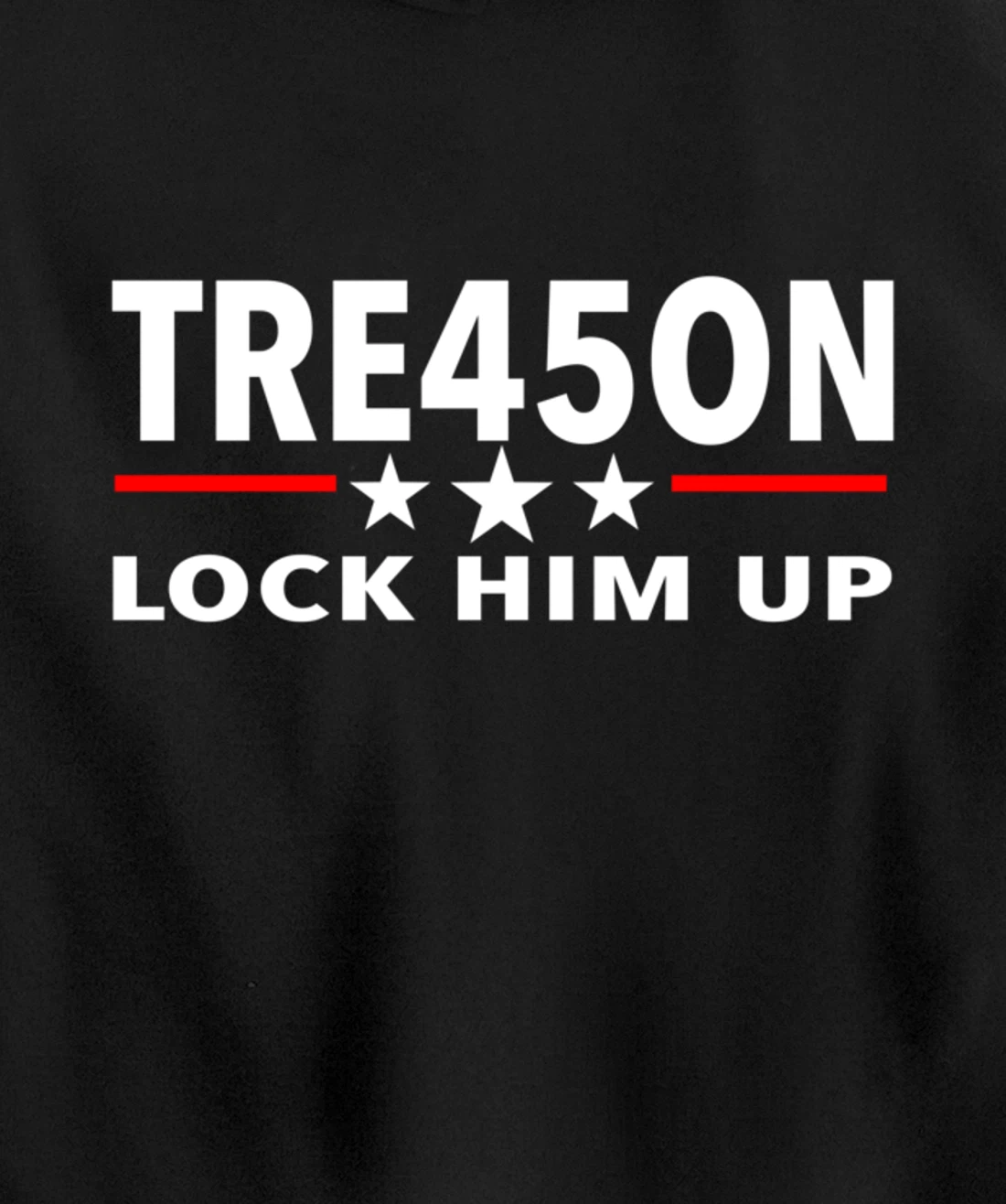 Prison for Trump - TRE45ON Pullover Hoodie