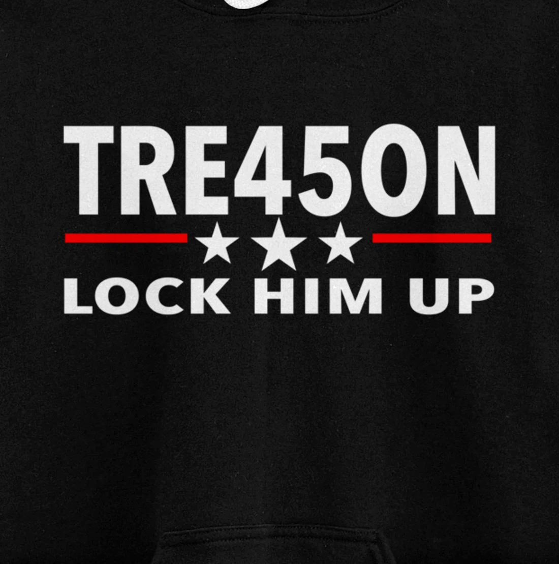 Prison for Trump - TRE45ON Pullover Hoodie