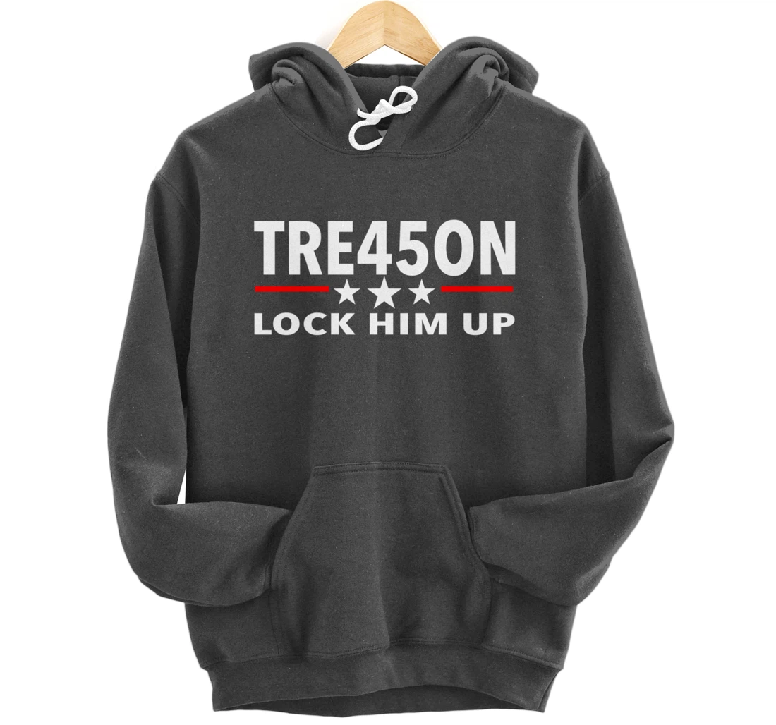 Prison for Trump - TRE45ON Pullover Hoodie